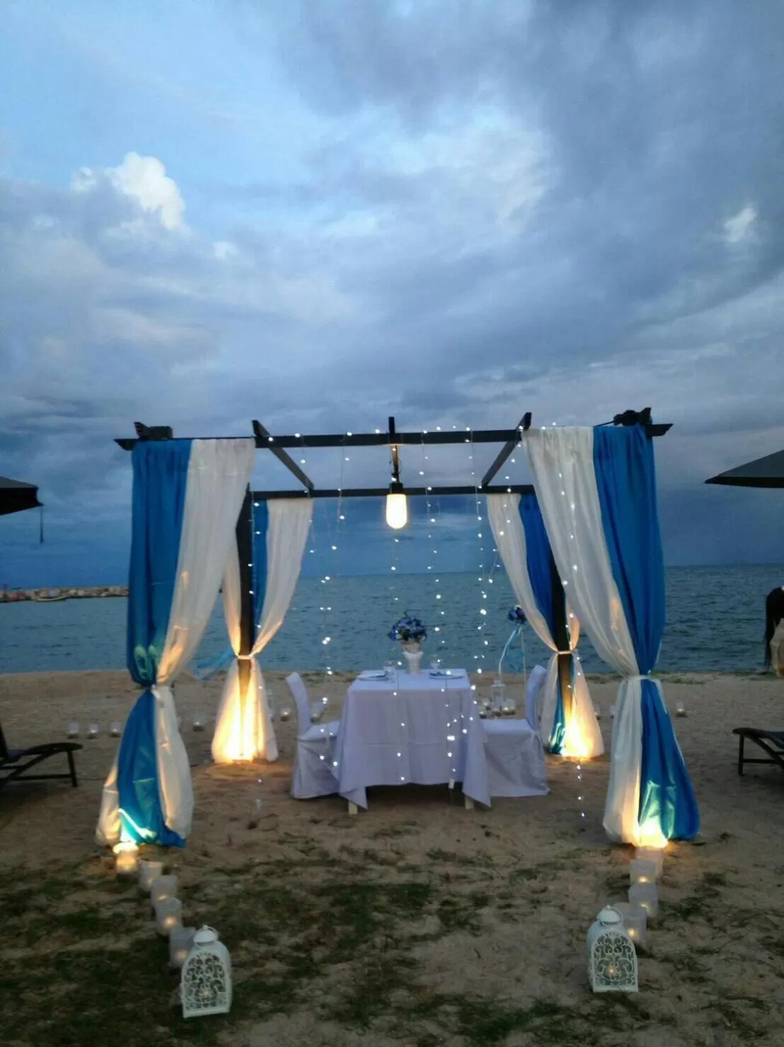 Beach in Cher Resort