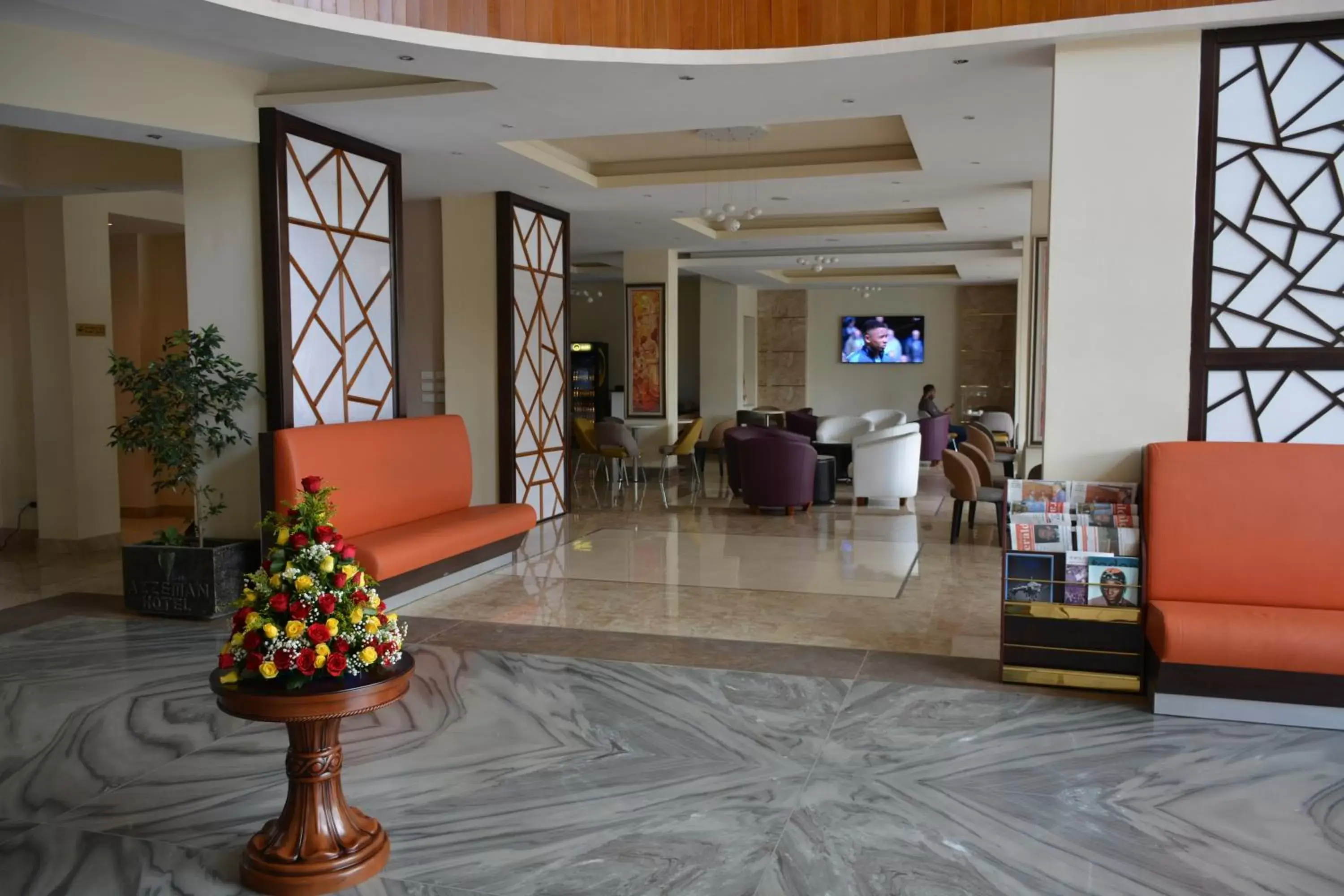 Lobby or reception, Lobby/Reception in Azzeman Hotel