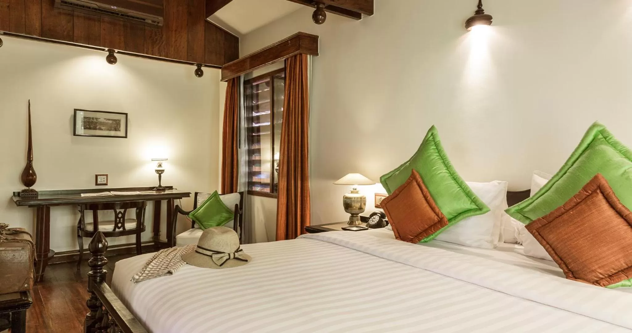 Bed in Angkor Village Hotel - Small Luxury Hotels of the World