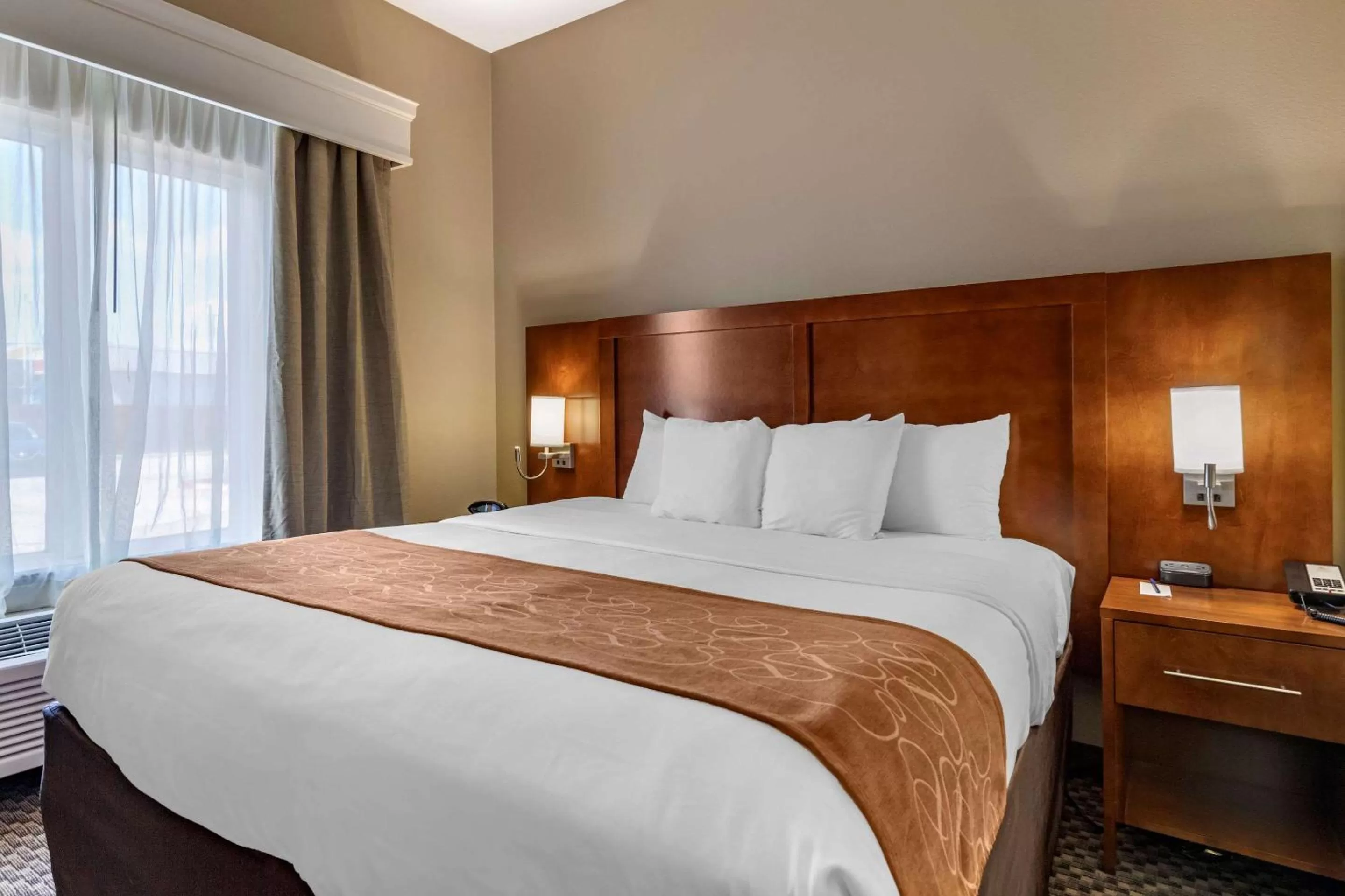 Photo of the whole room, Bed in Comfort Suites Near Texas A&M - Corpus Christi