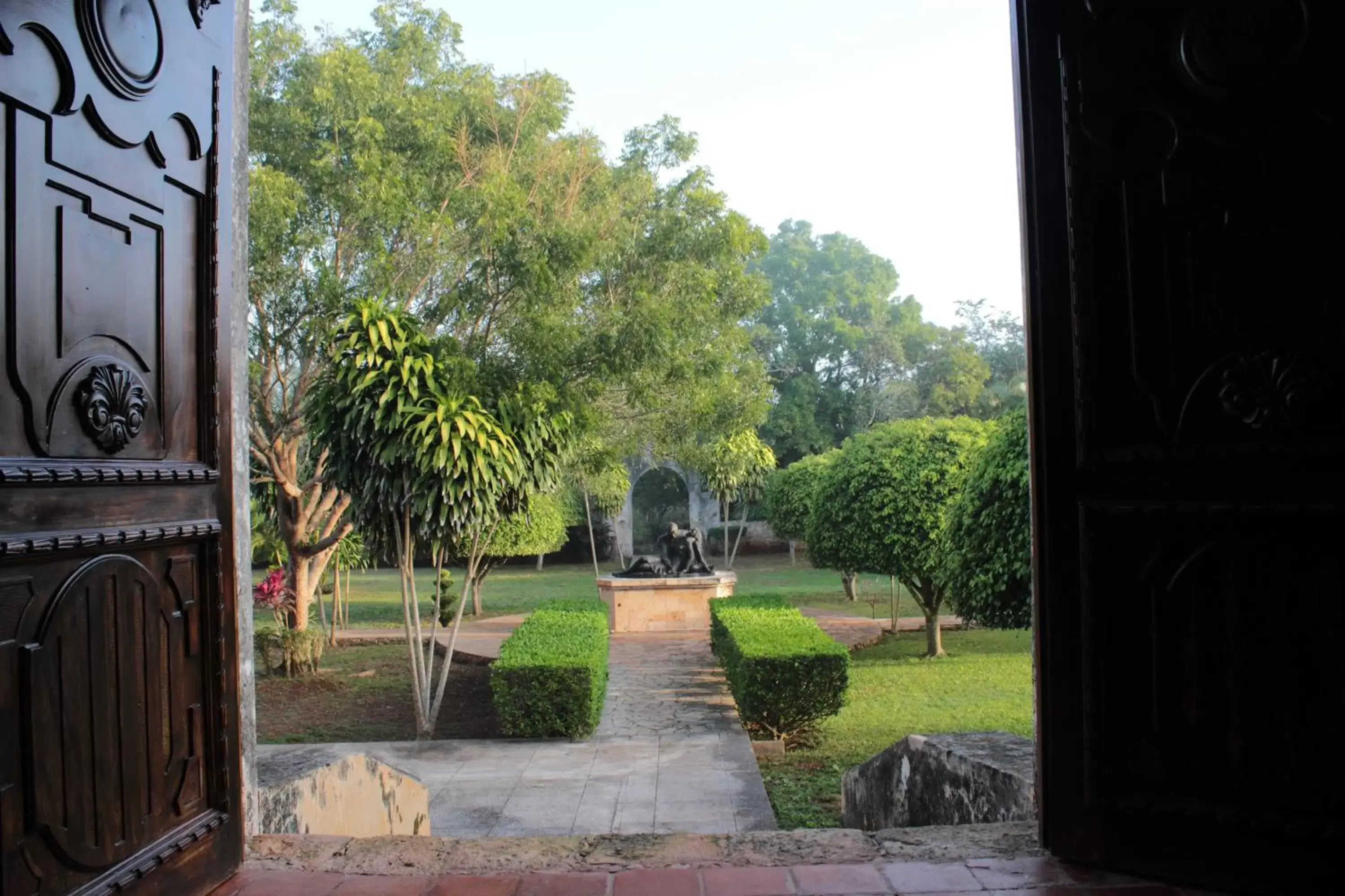 View (from property/room), Garden in Hacienda Kaan Ac