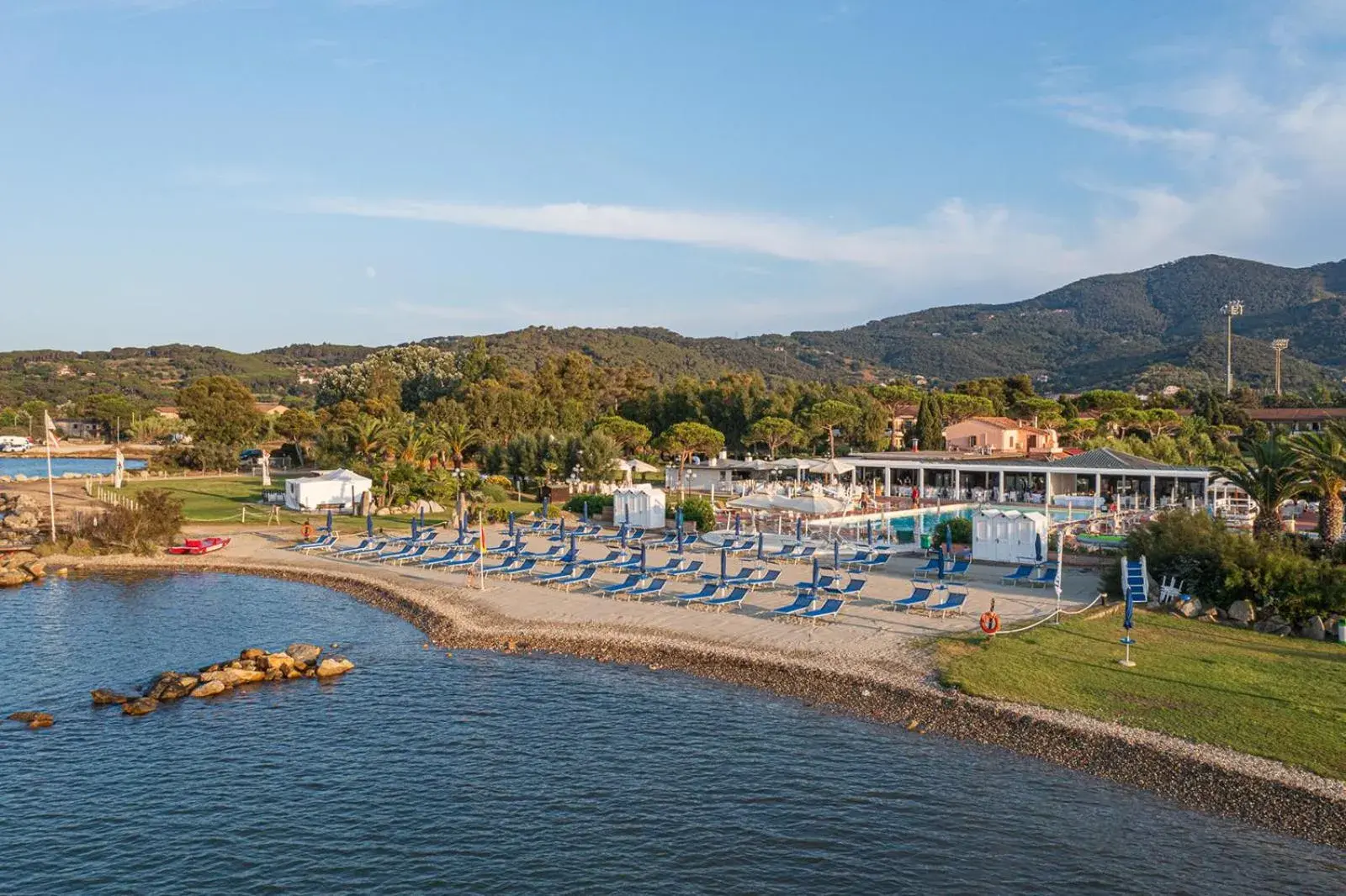 Bird's eye view, Pool View in Hotel Airone isola d'Elba