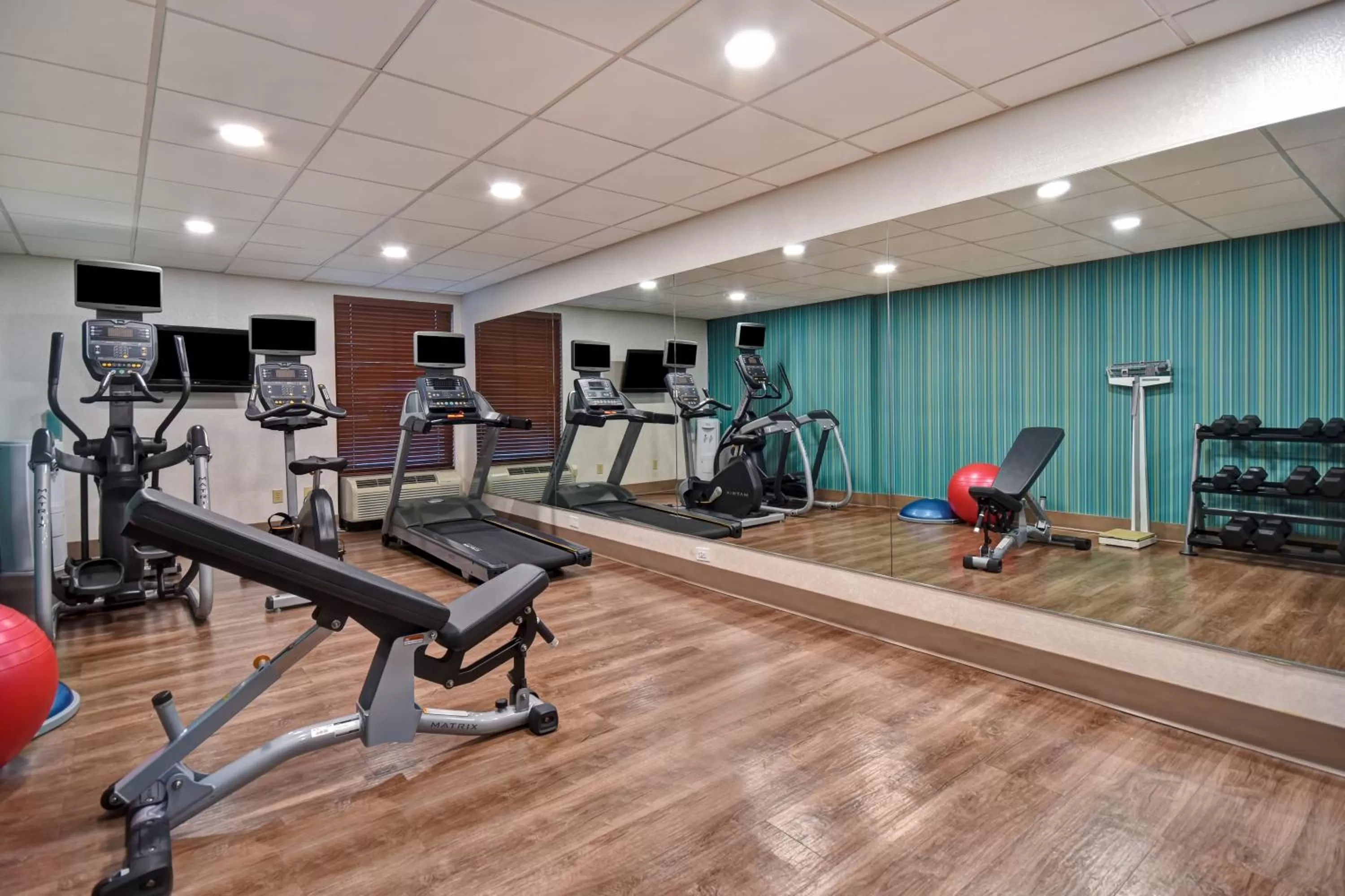 Fitness centre/facilities in Holiday Inn Express & Suites Allentown-Dorney Park Area by IHG