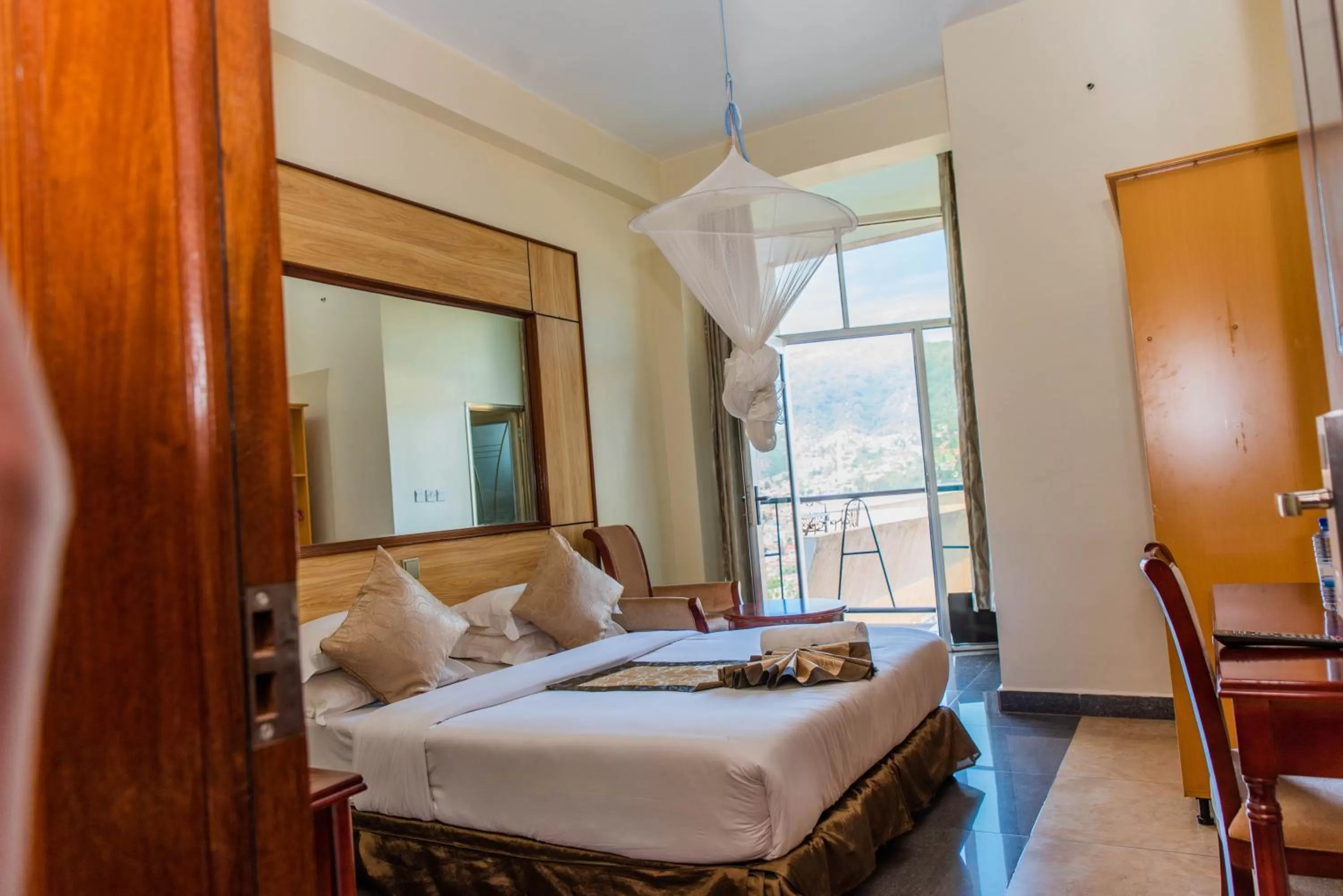 Bedroom in Kigaliview Hotel and Apartments