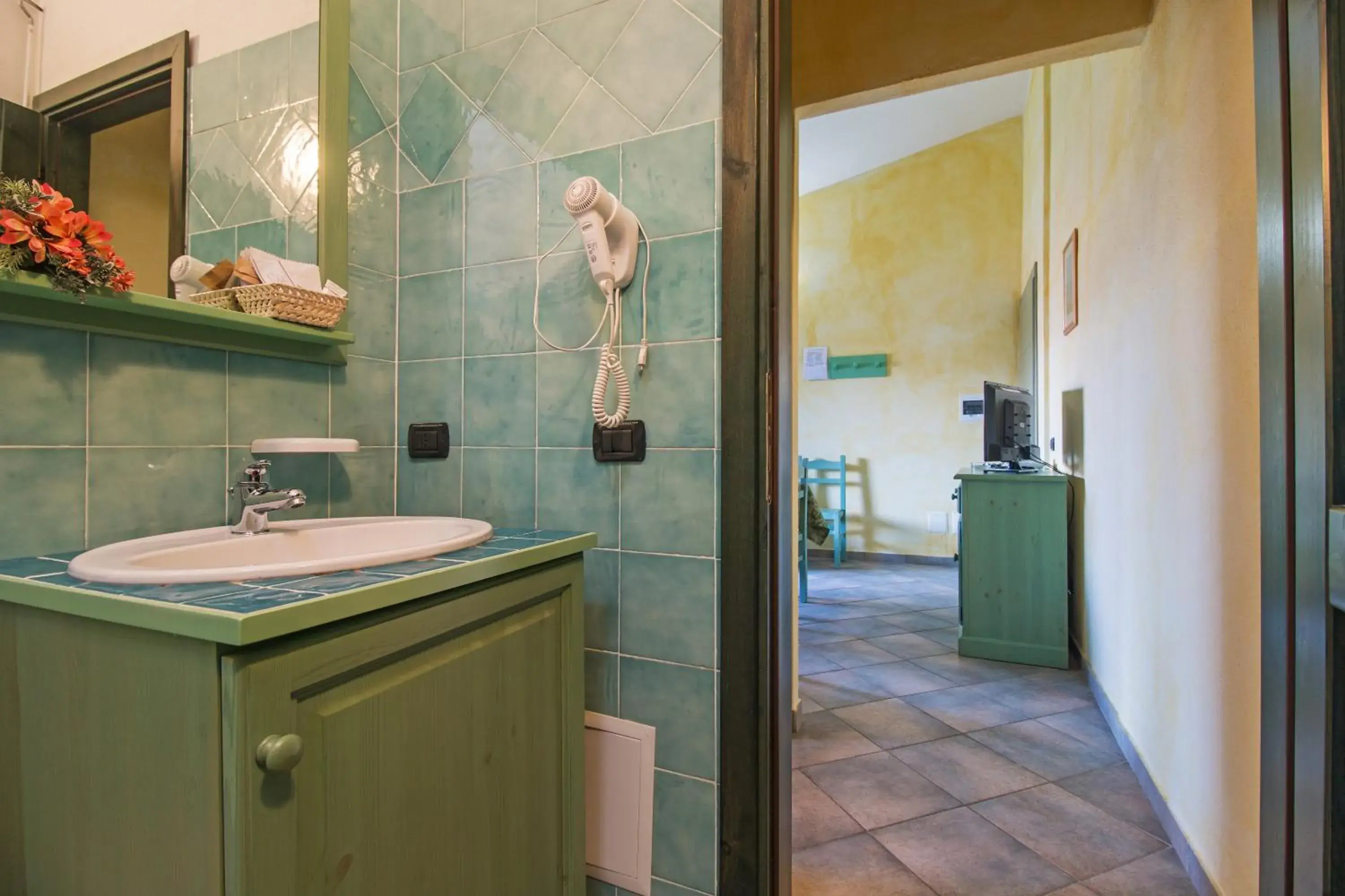 Bathroom in Albergo Residenziale Gli Ontani