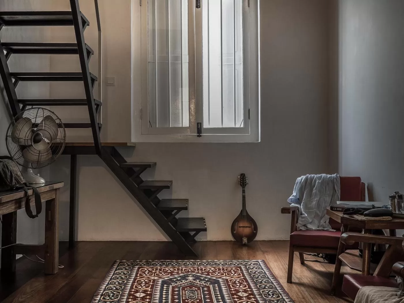 Living room in Ren I Tang Heritage Inn