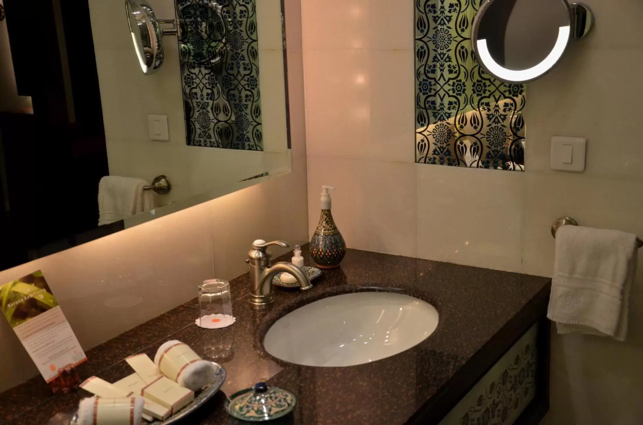 Bathroom in Dushanbe Serena Hotel