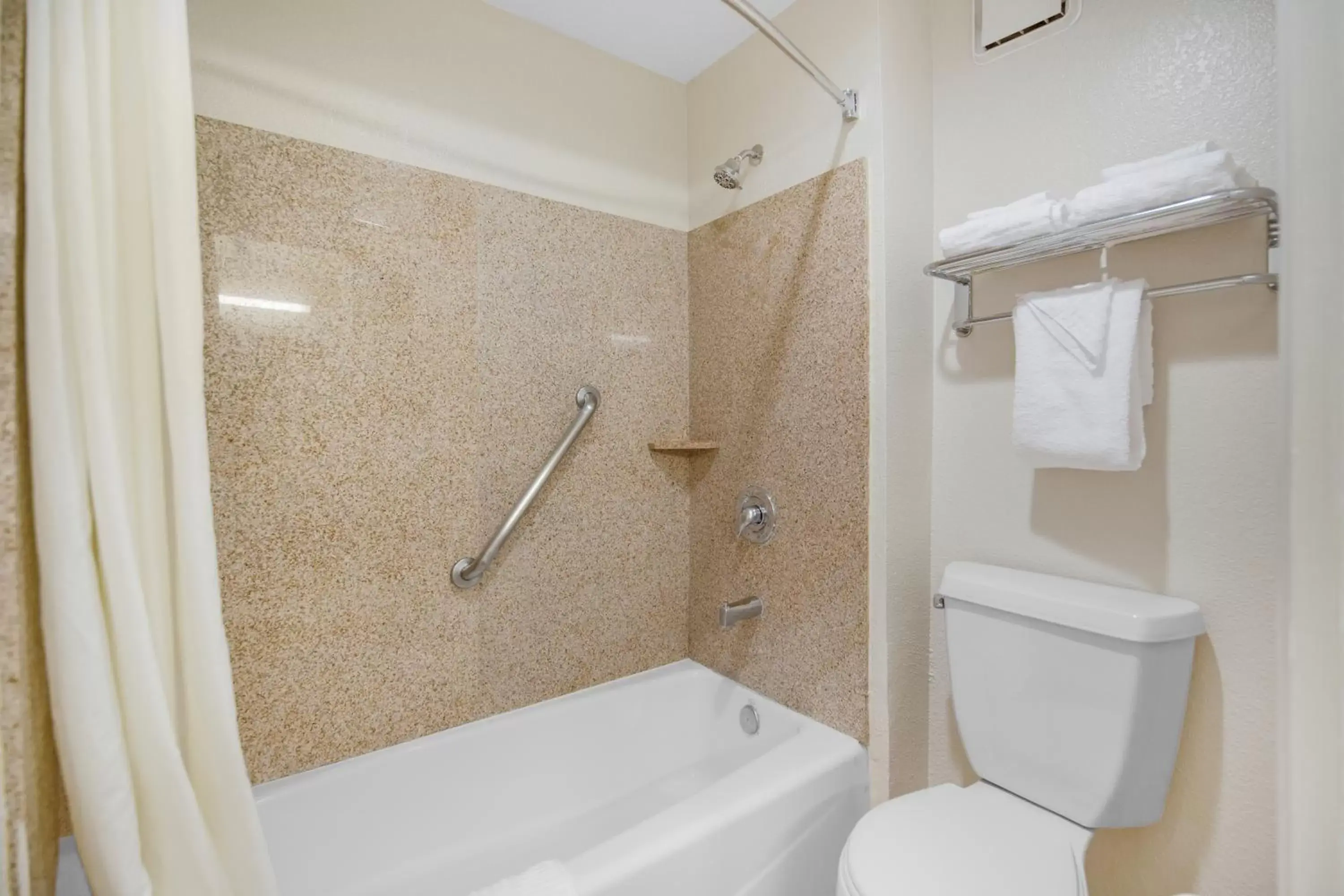 Bathroom in SureStay Hotel by Best Western Fontana