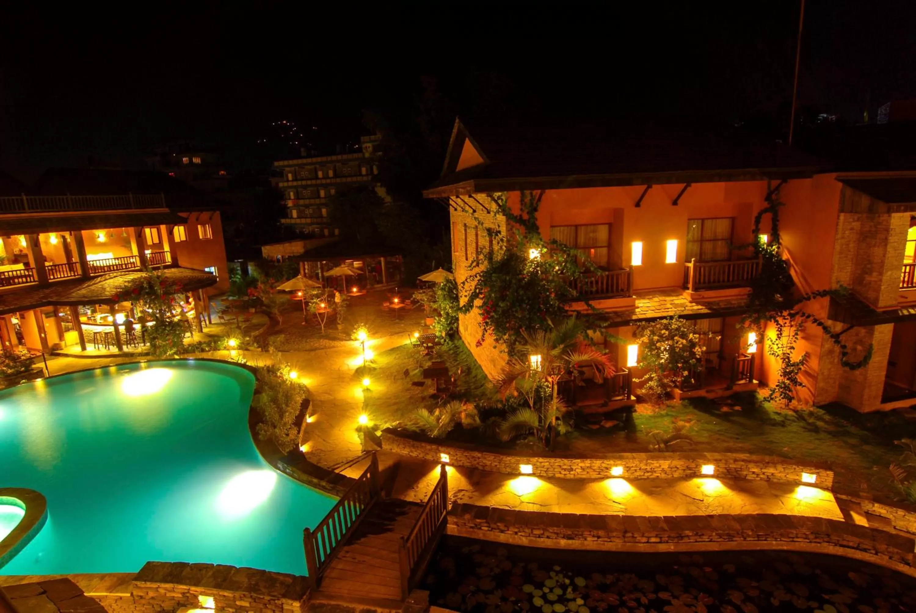 Property building in Temple Tree Resort & Spa, Pokhara