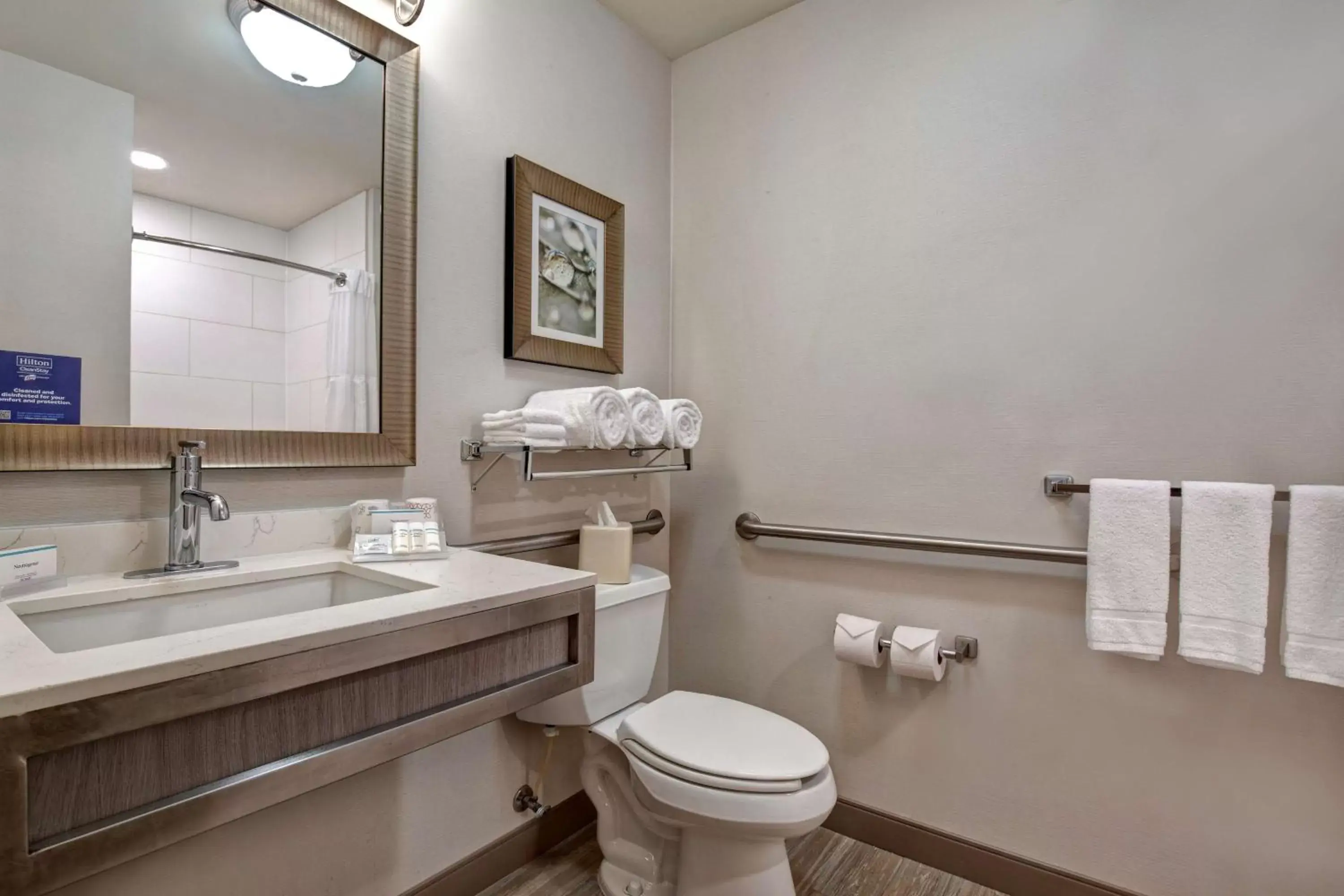 Bathroom in Hilton Garden Inn Portland/Beaverton