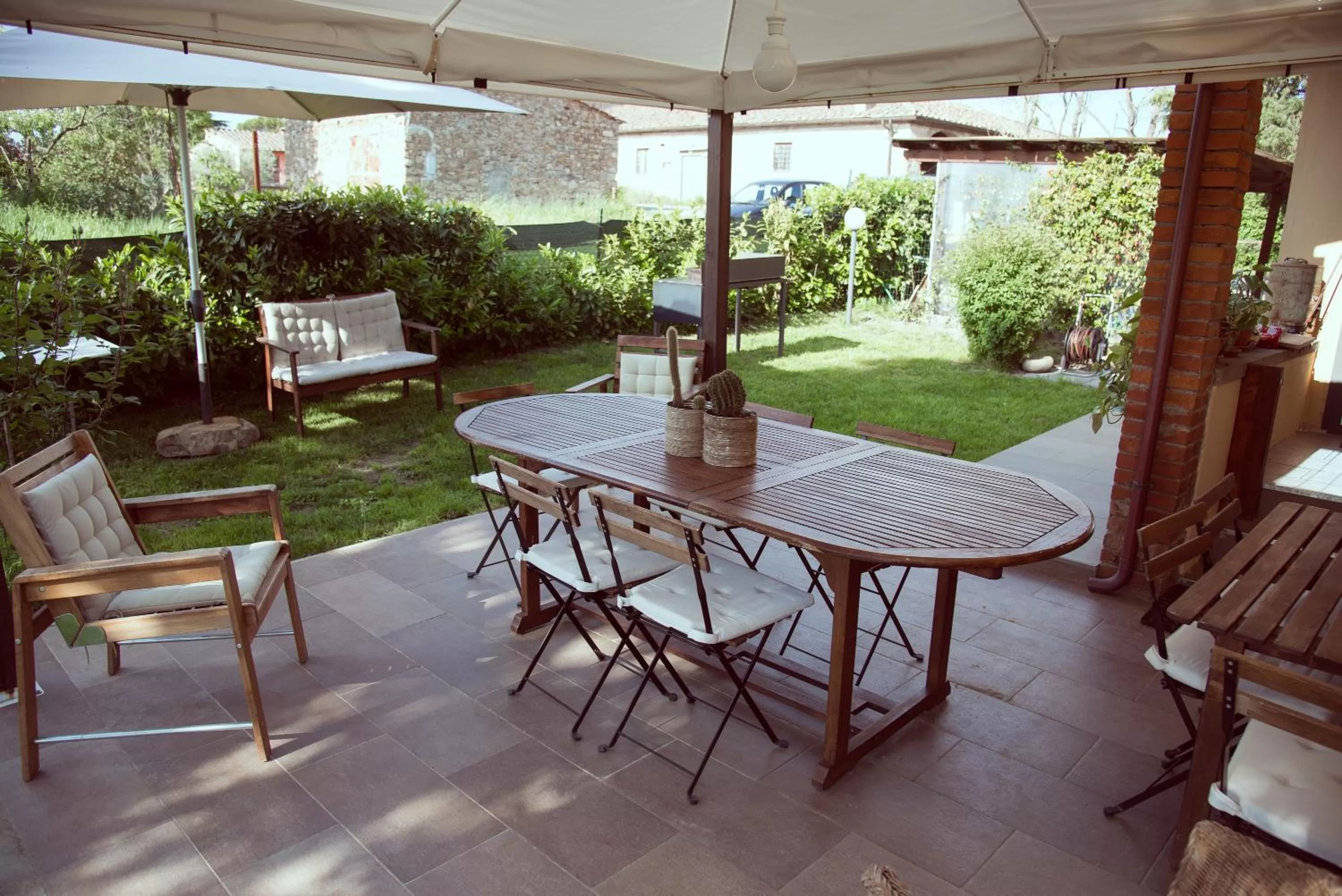 Garden in B&B Sei Cipressi