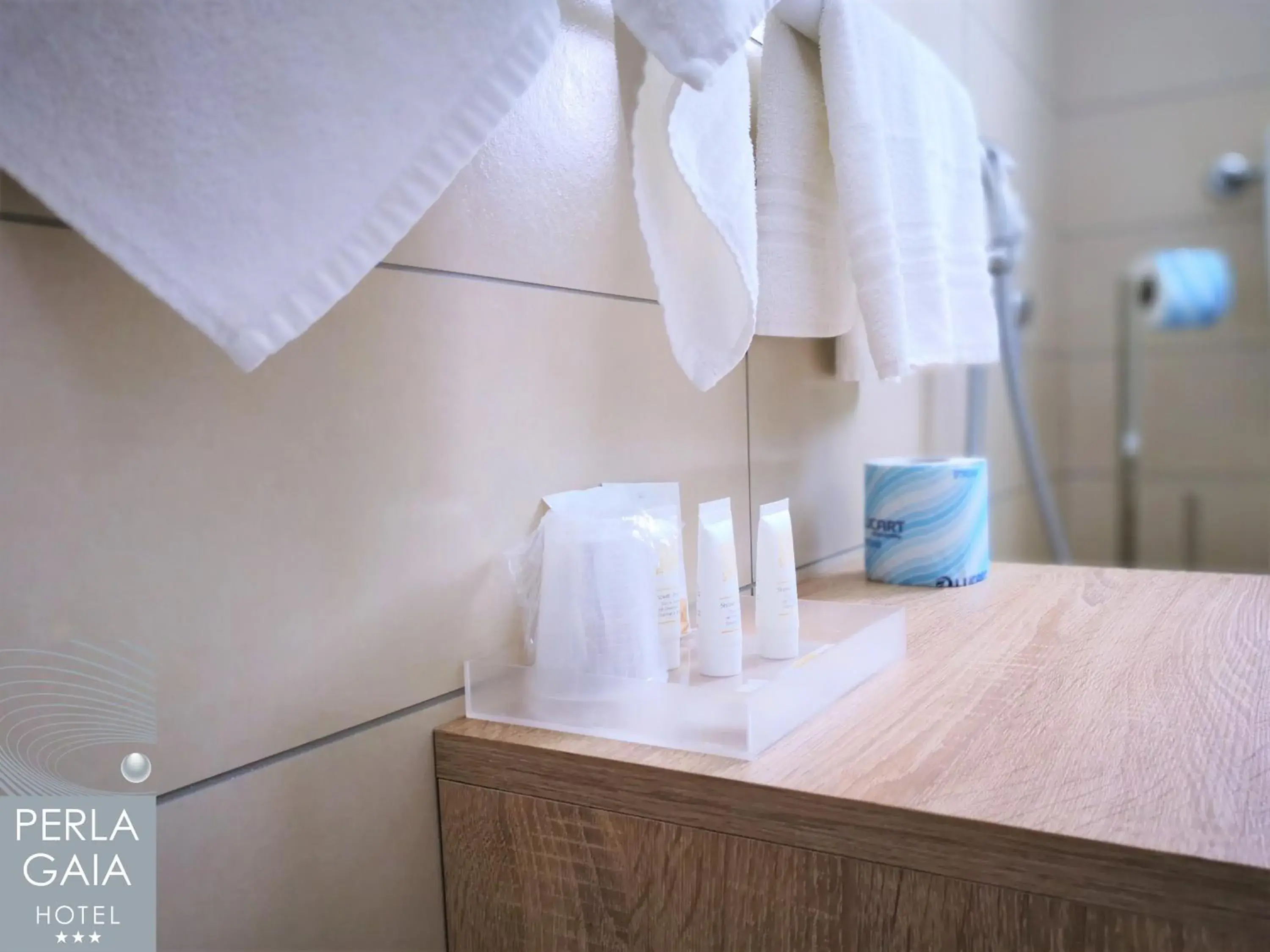 Bathroom in Hotel Perla Gaia