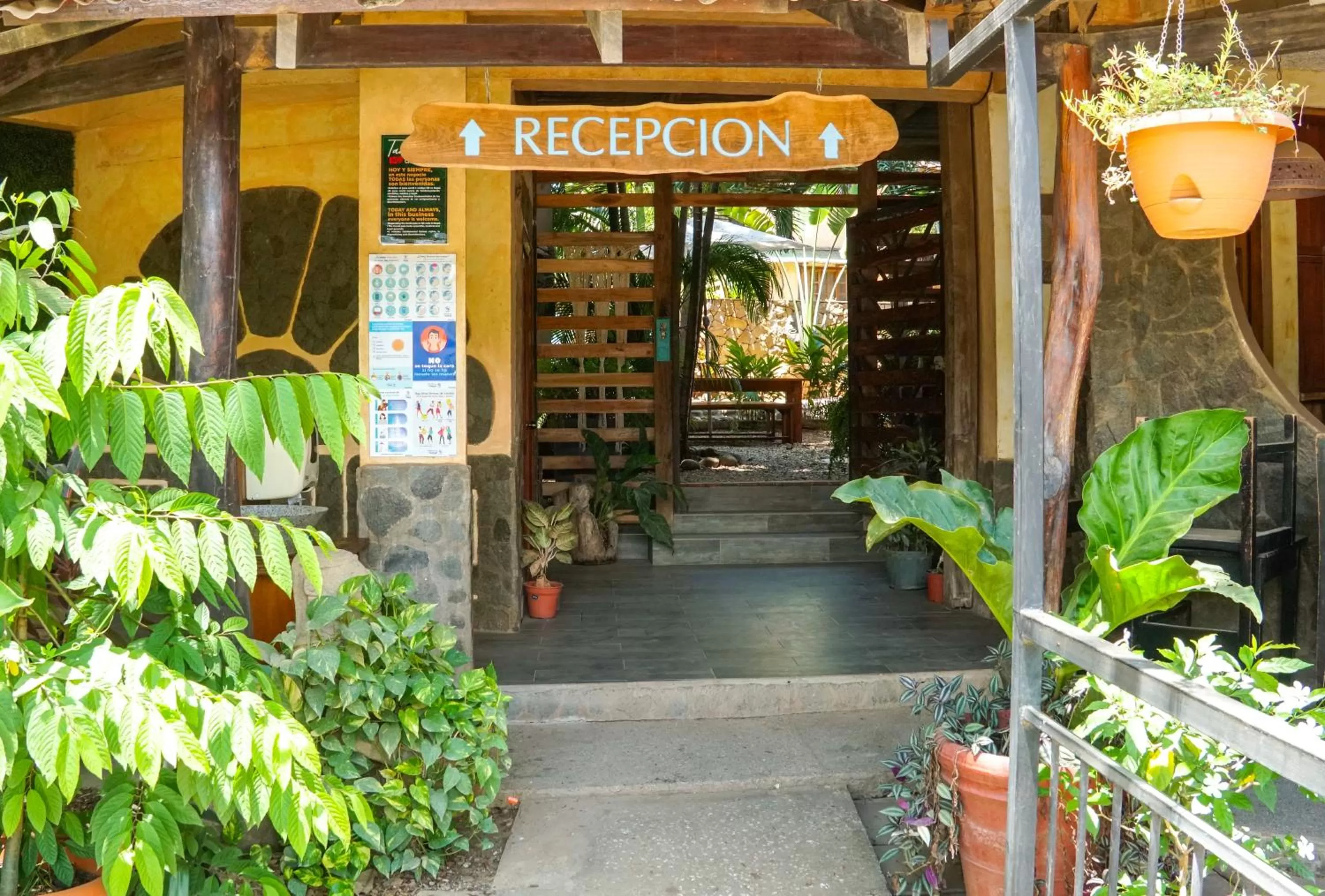Facade/entrance in Hotel Boruca Tamarindo