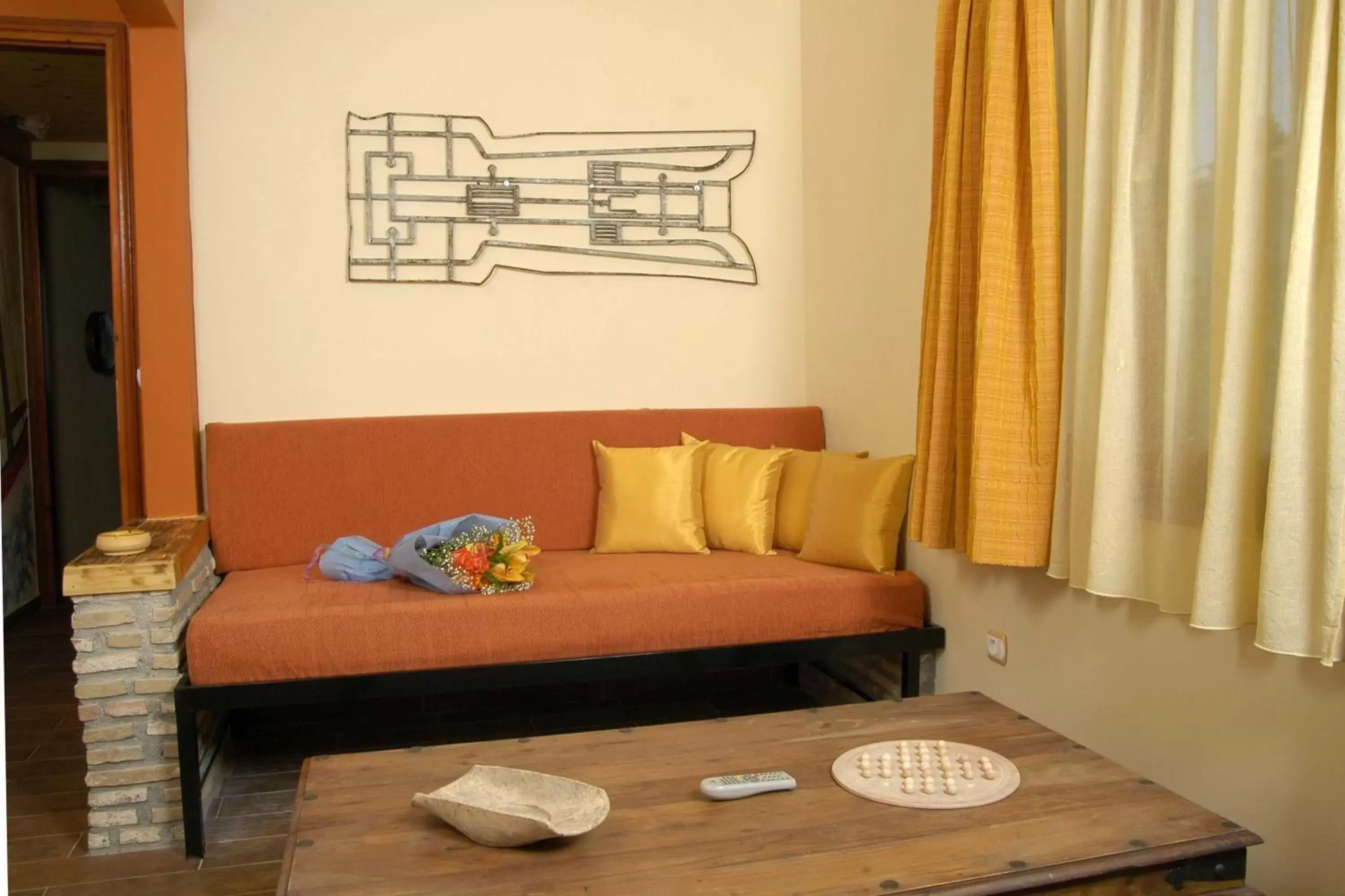 Living room, Seating Area in Filoxenia Studios