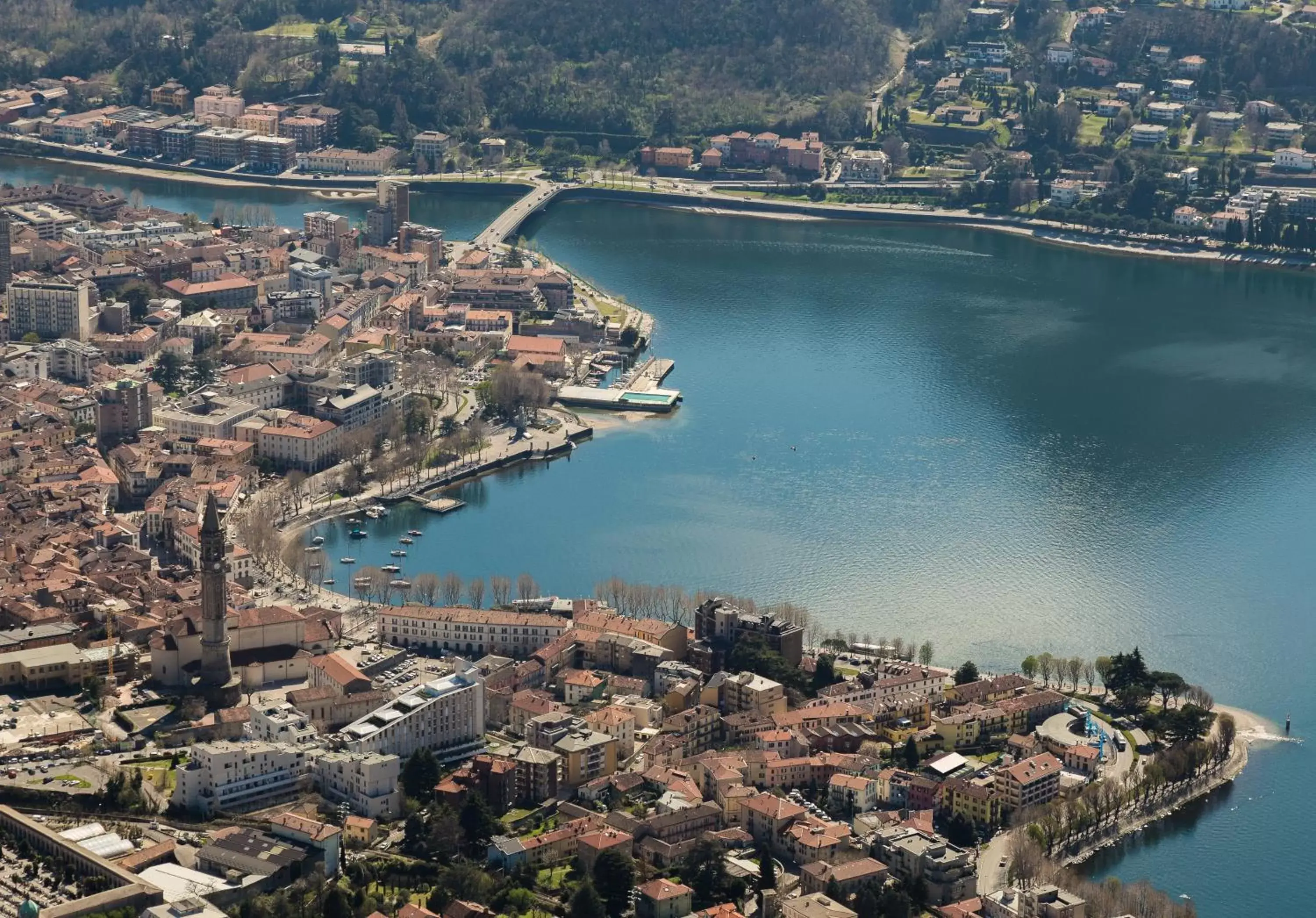 City view, Bird's-eye View in Hotel Locanda Mel