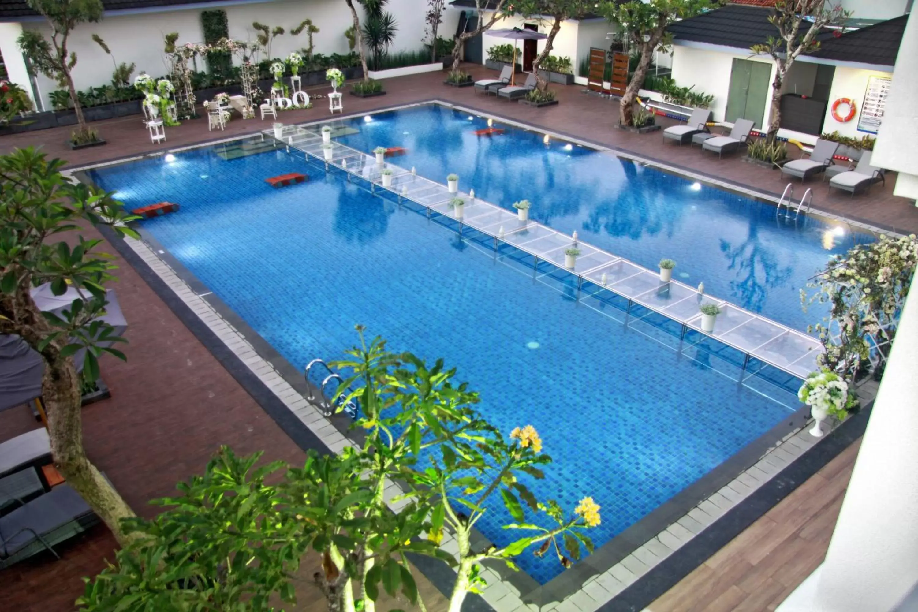 Swimming pool, Pool View in Grand Rohan Jogja