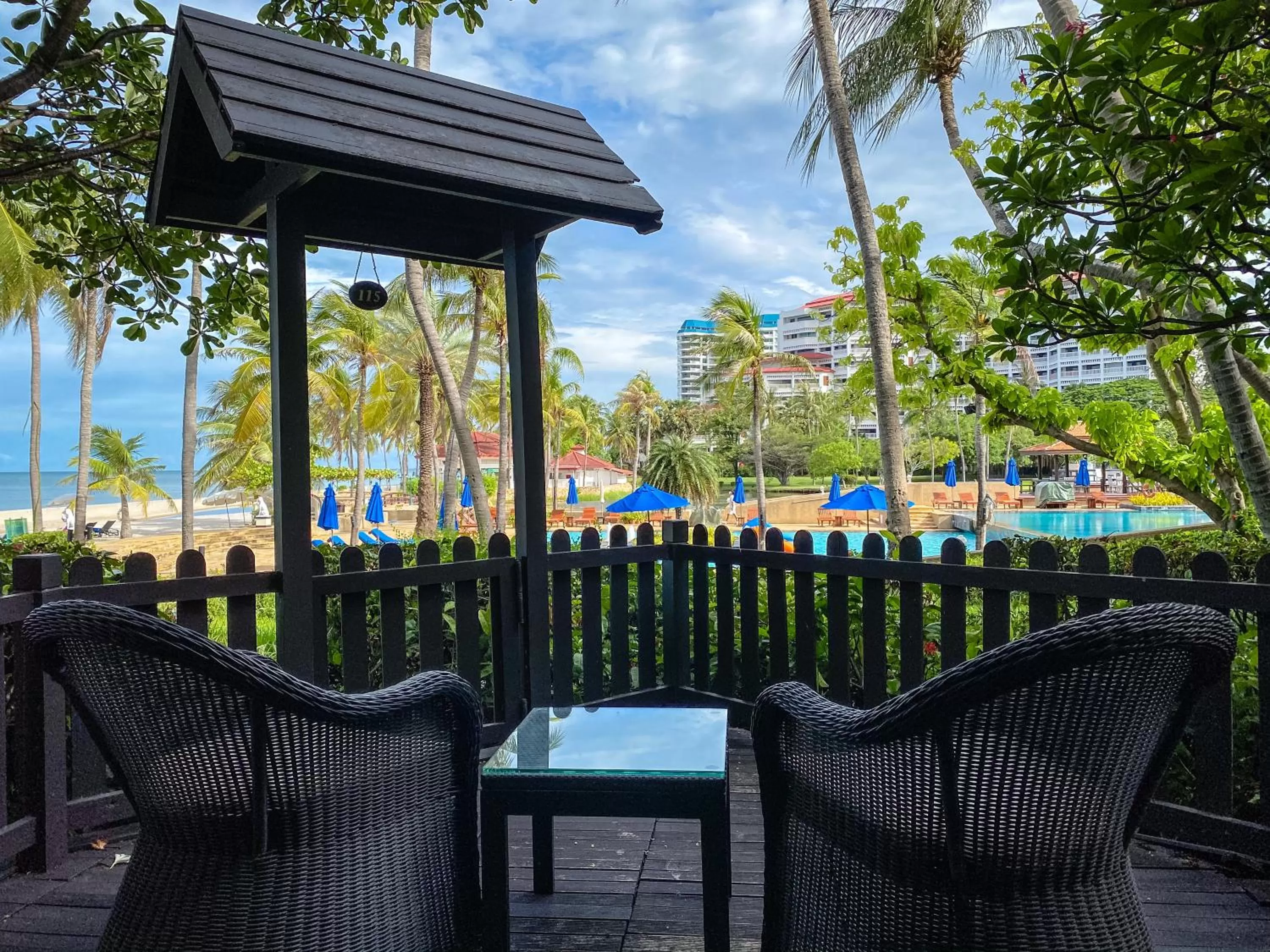 Balcony/Terrace in Dusit Thani Hua Hin