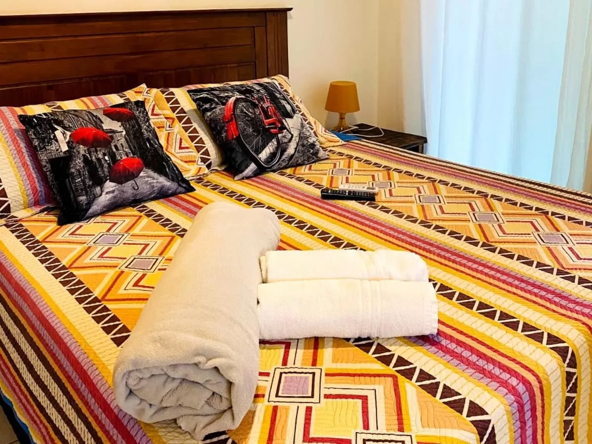 Bed in Pousada Vila de Monaco