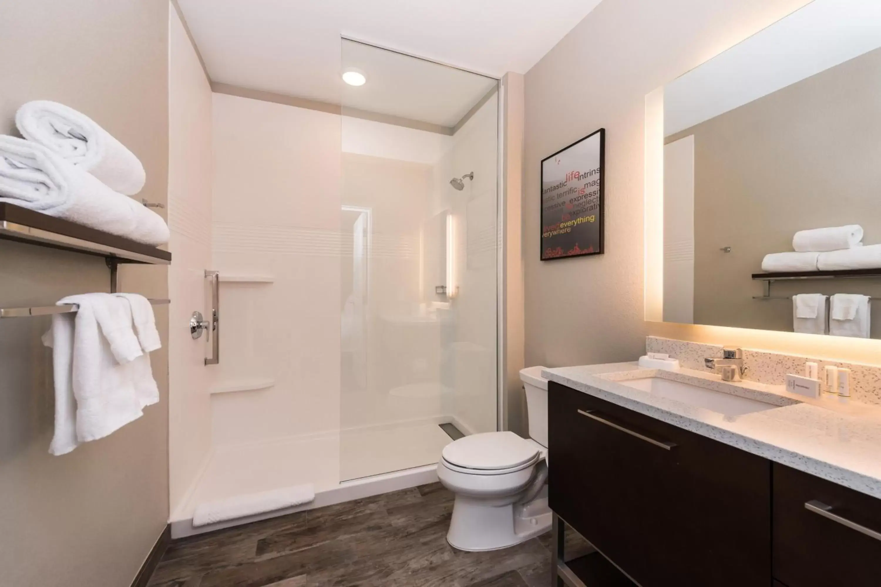 Bathroom in TownePlace Suites by Marriott Toronto Oakville