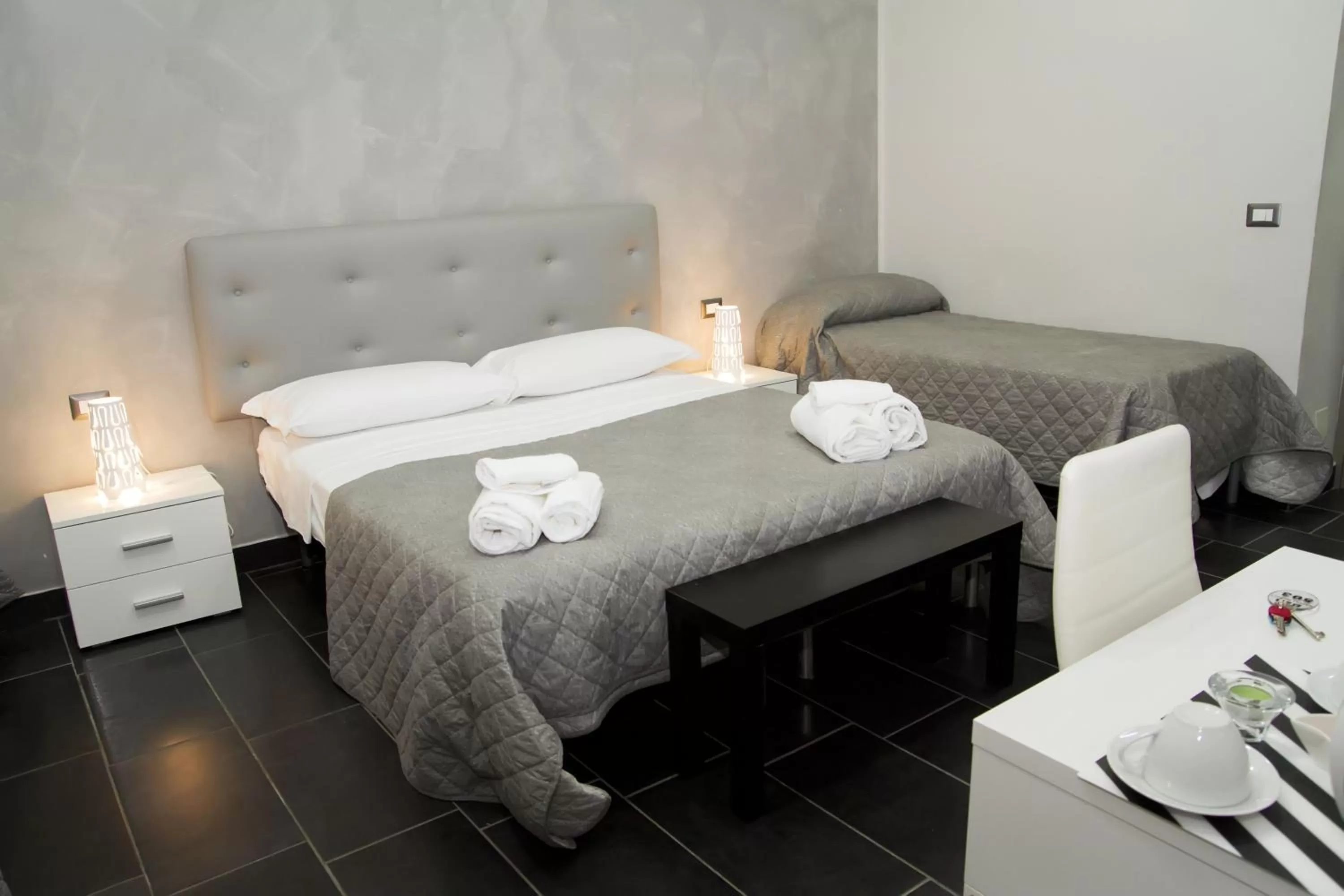 Bed in B&B Napoli Binario 1