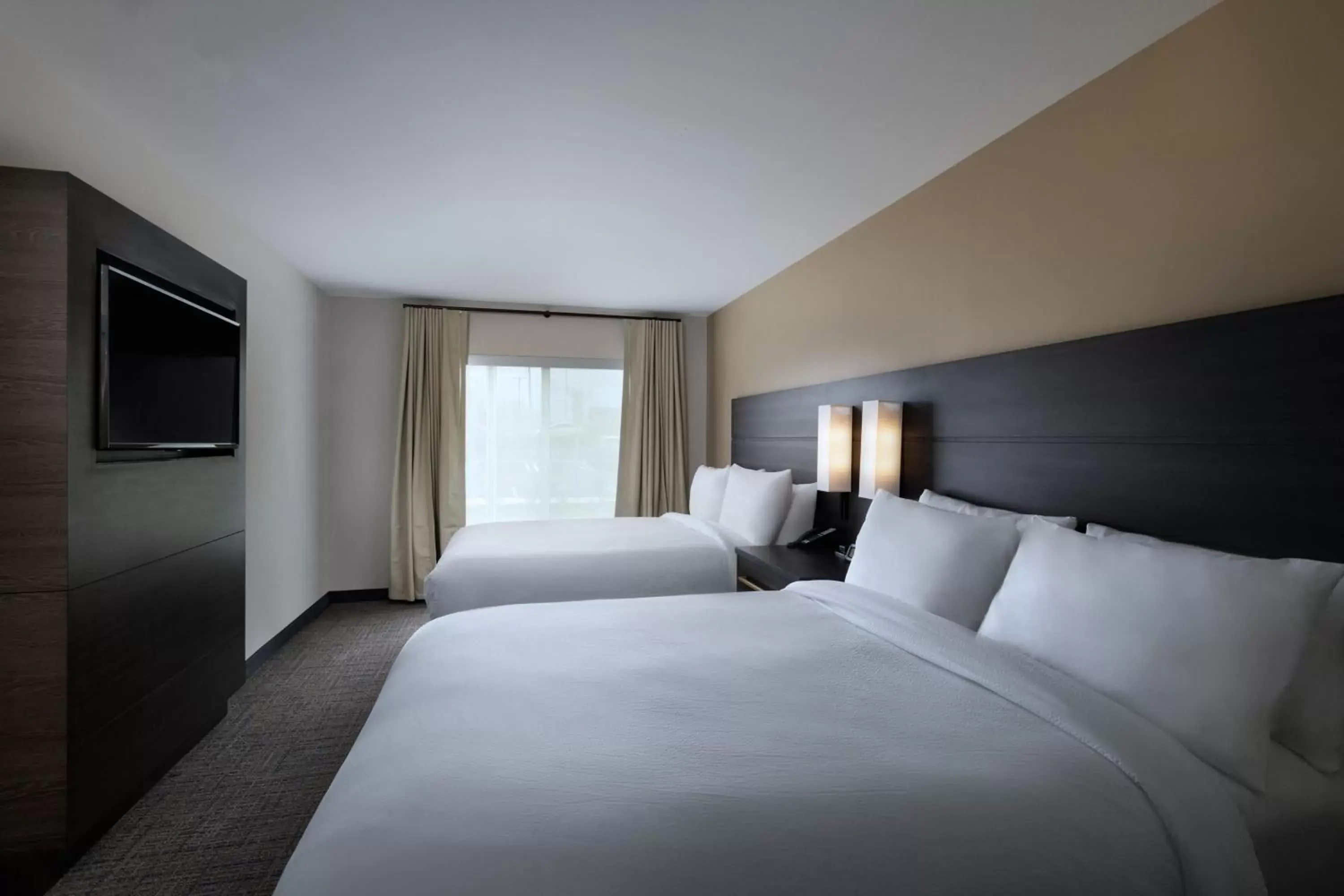 Photo of the whole room, Bed in Residence Inn New Brunswick Tower Center Blvd.