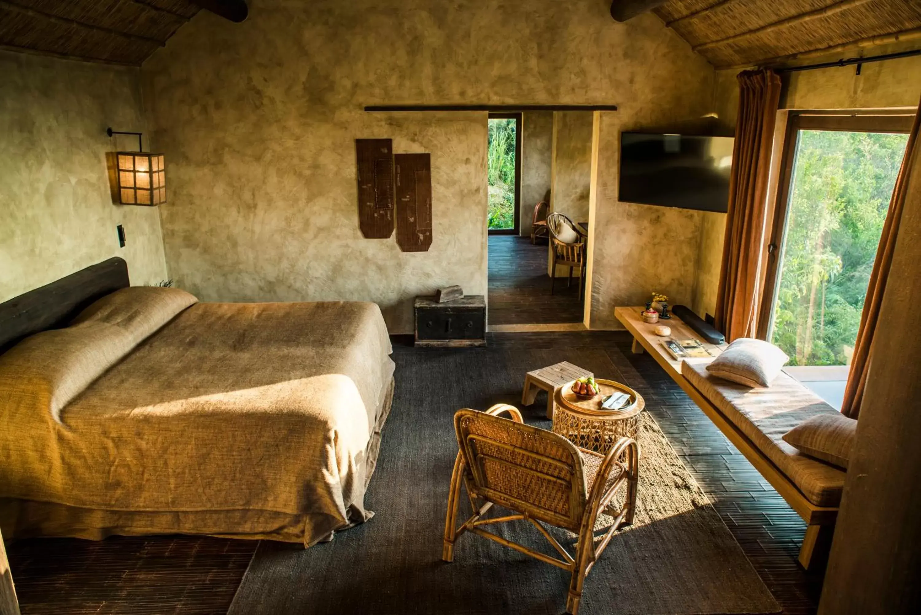 View (from property/room), Bed in Zannier Bai San Hô View (from property/room), Bed in Zannier Bai San Hô