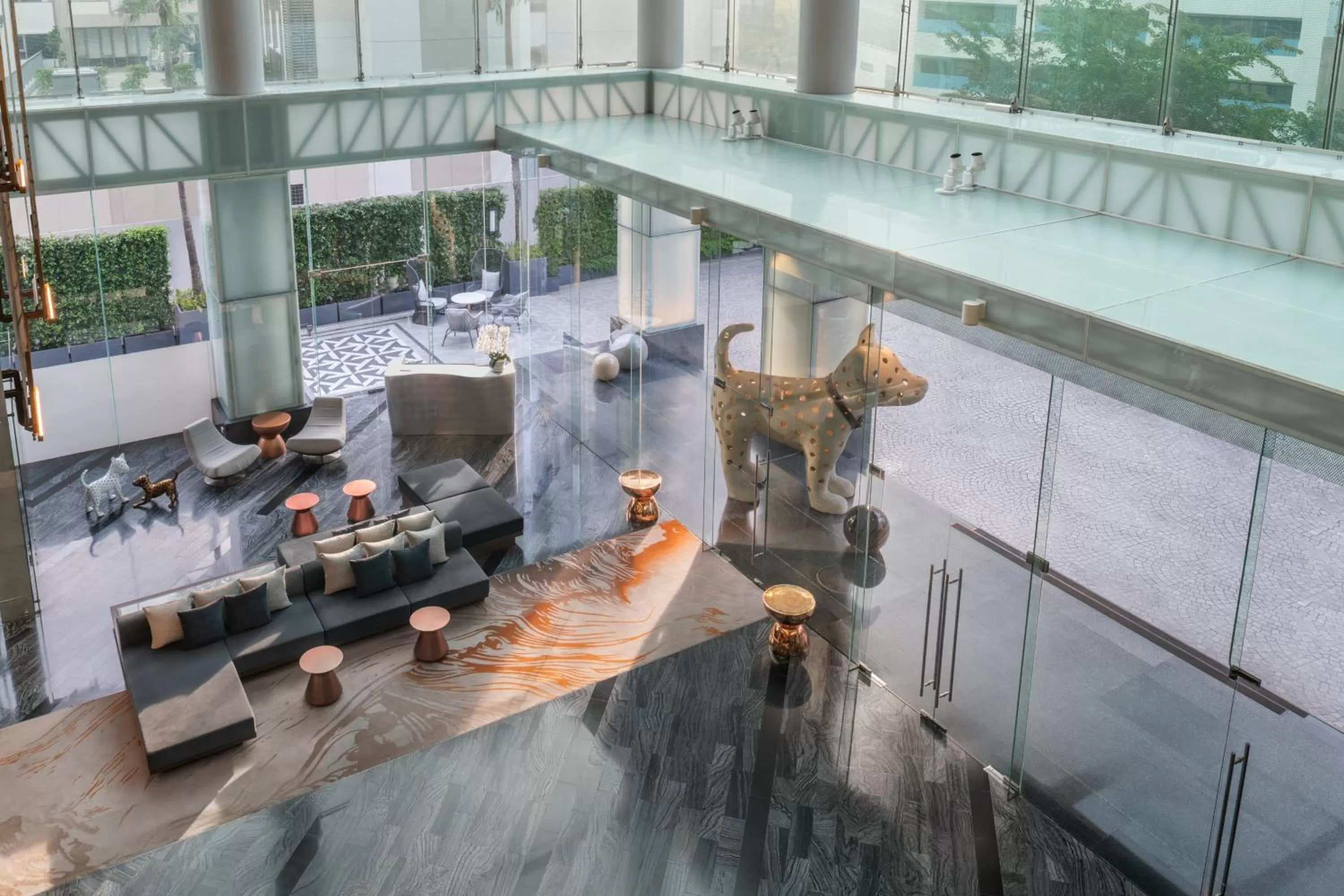 Lobby or reception in Le Meridien Bangkok