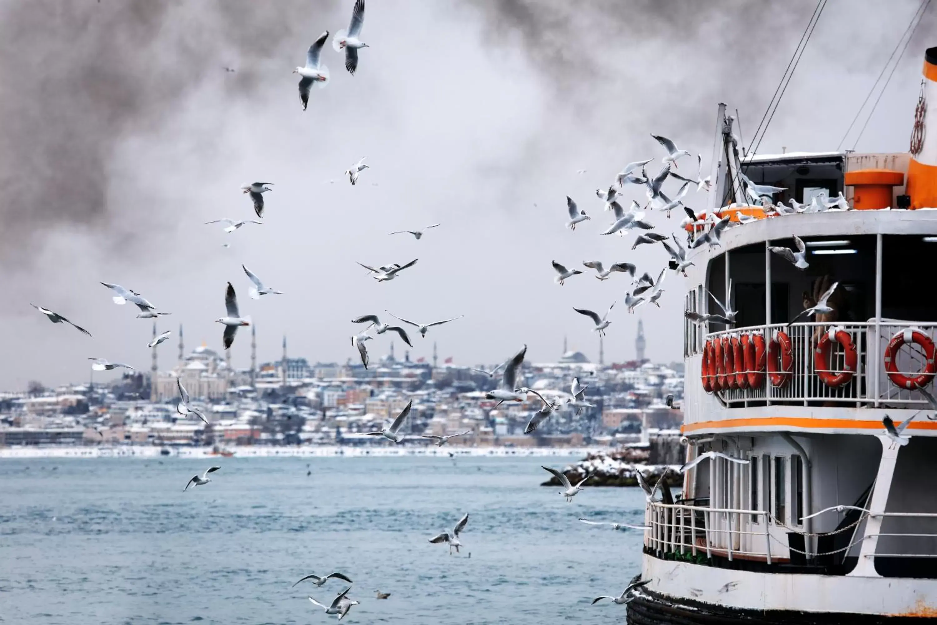 Neighbourhood, Winter in 10 Karakoy Istanbul