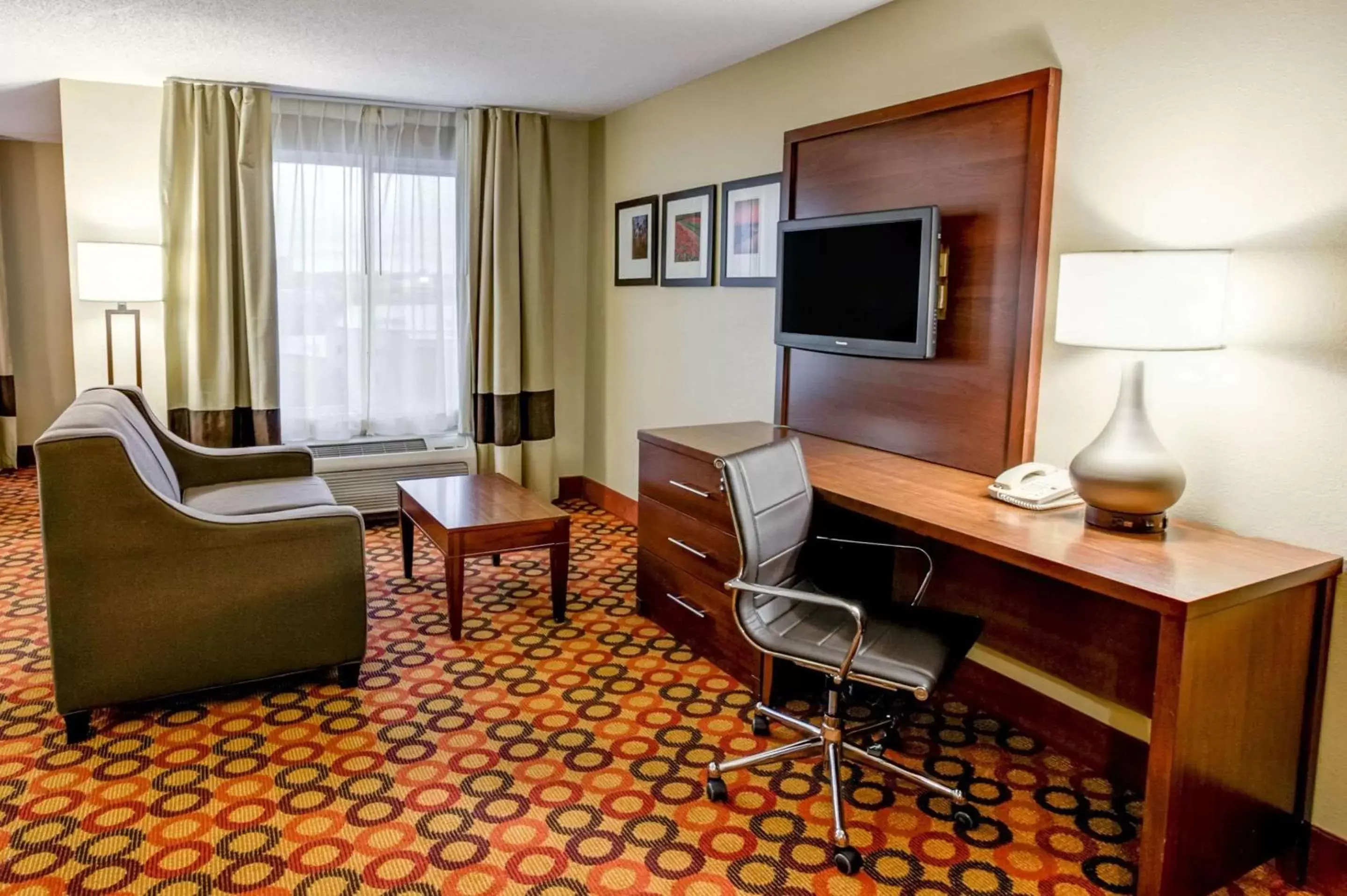 TV and multimedia, TV/Entertainment Center in Comfort Suites Concord Mills