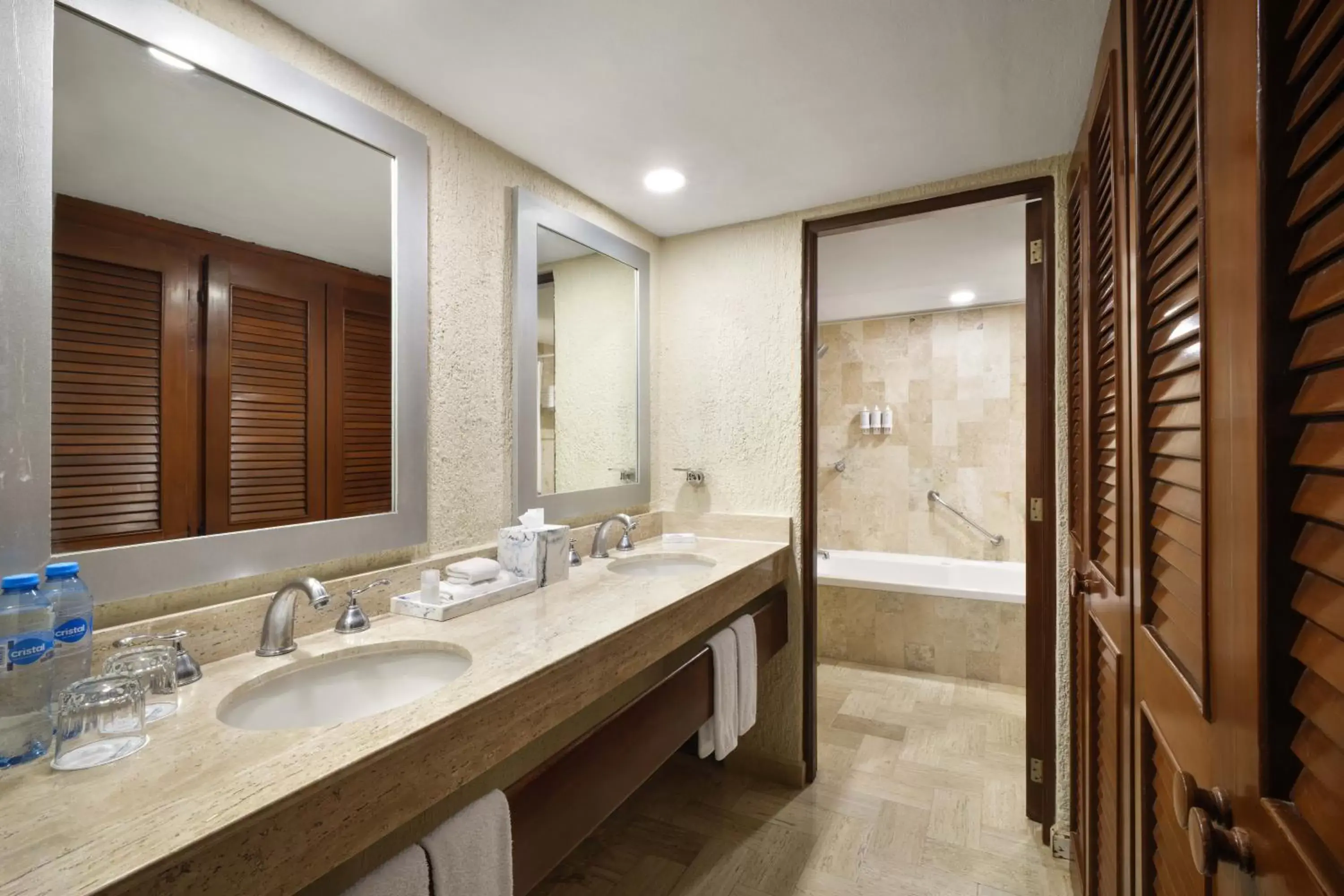 Bathroom in Wyndham Grand Cancun All Inclusive Resort & Villas