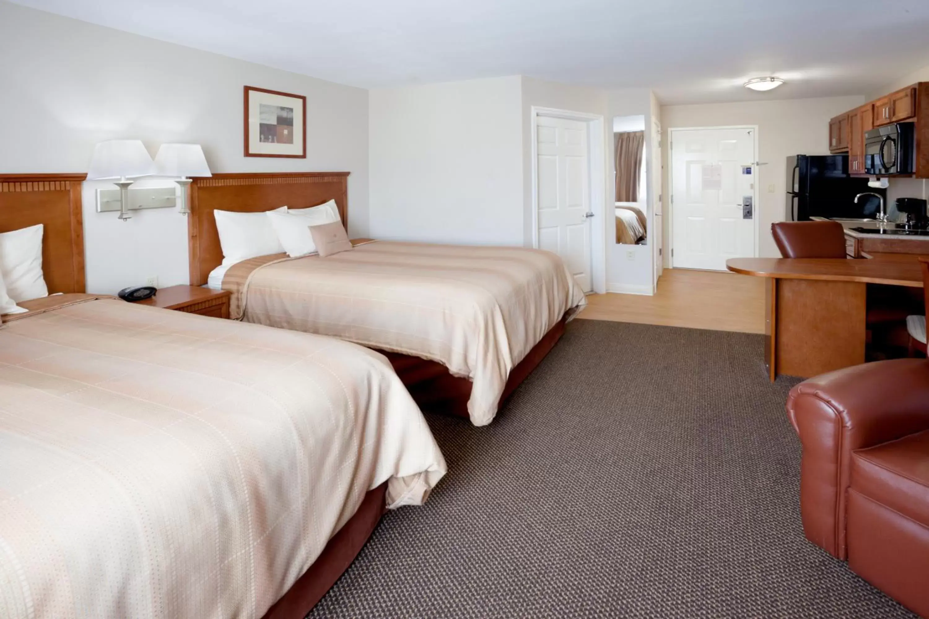 Photo of the whole room, Bed in Candlewood Suites San Antonio NW Near SeaWorld, an IHG Hotel