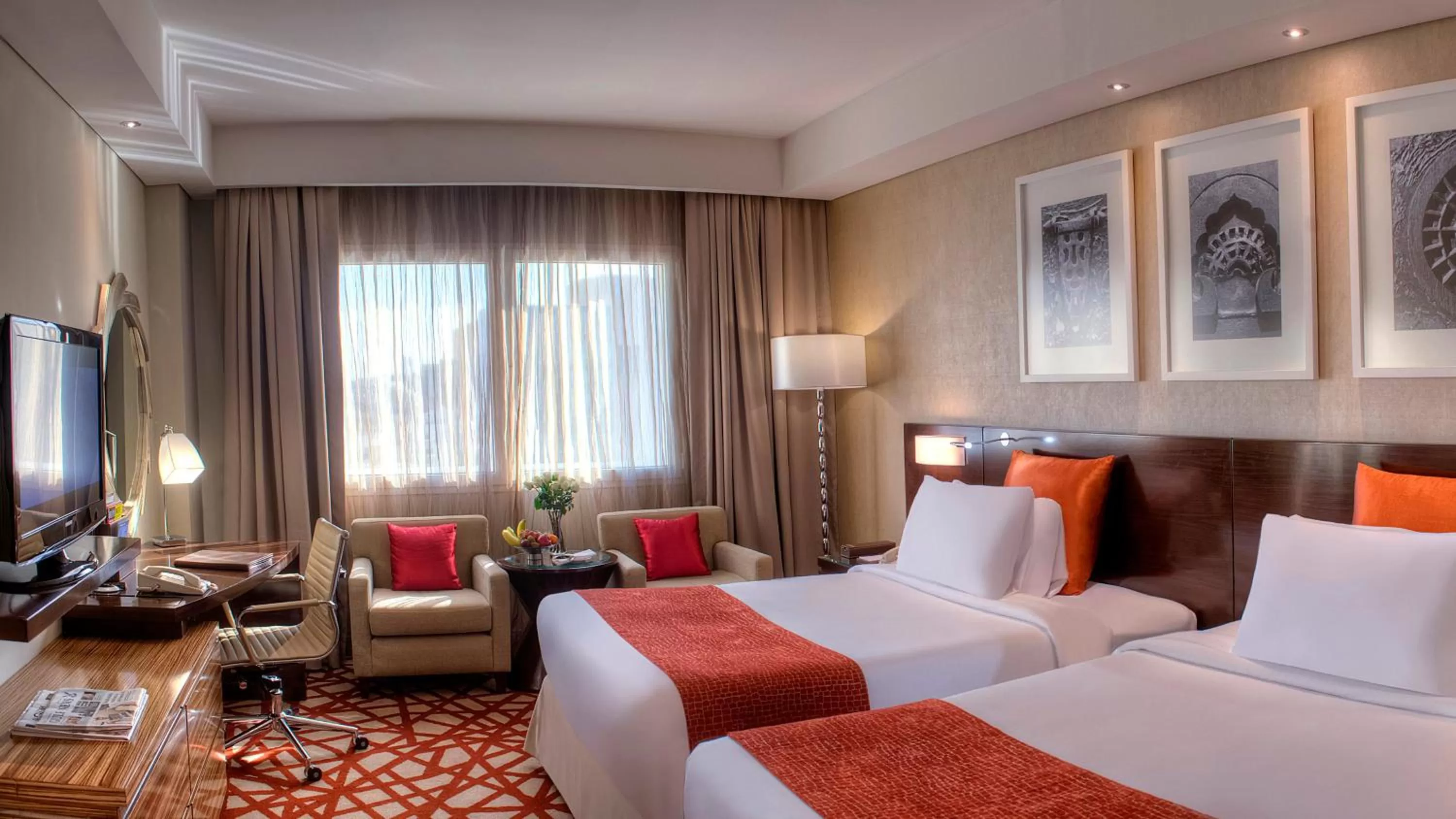 Photo of the whole room, Bed in Crowne Plaza Dubai Deira by IHG