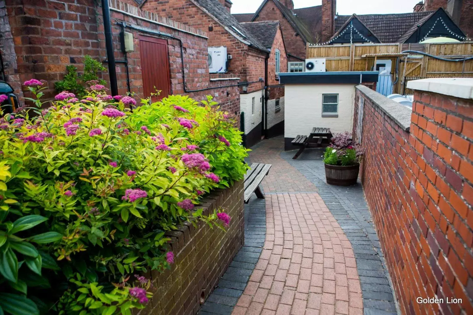 Property building in The Golden Lion Inn