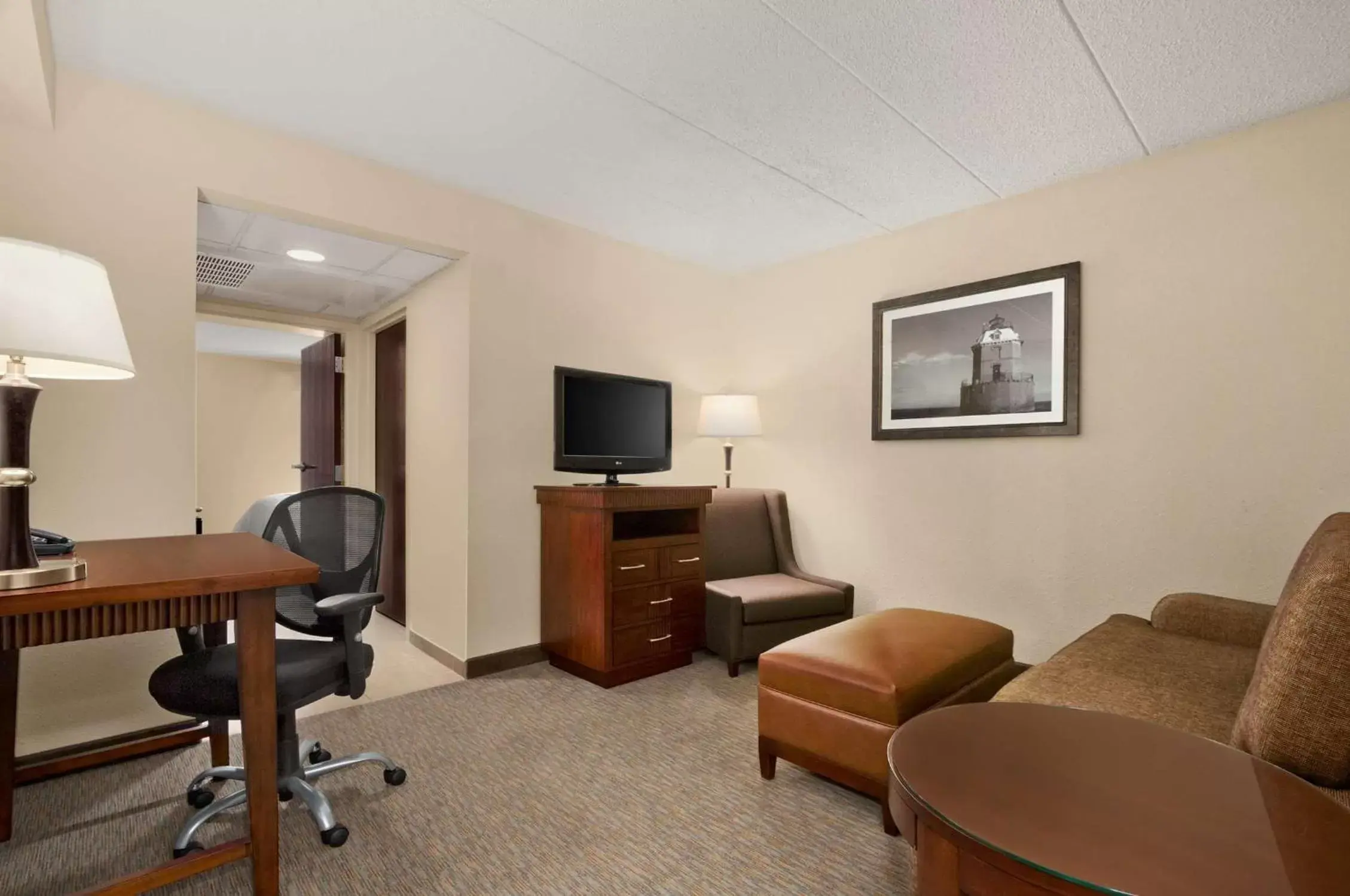 Living room, Seating Area in Hampton Inn Lexington Park