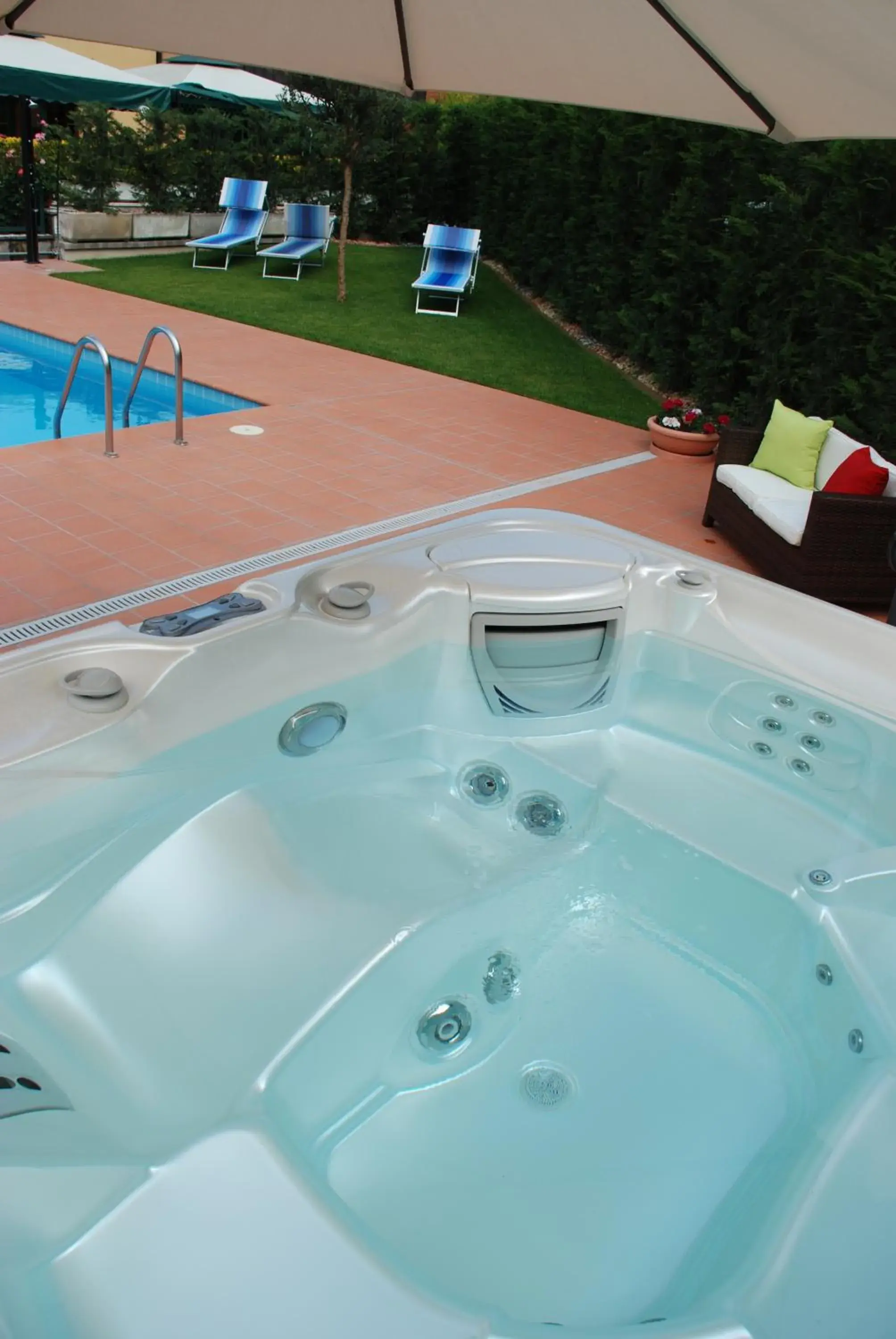 Swimming pool in Hotel La Pergola