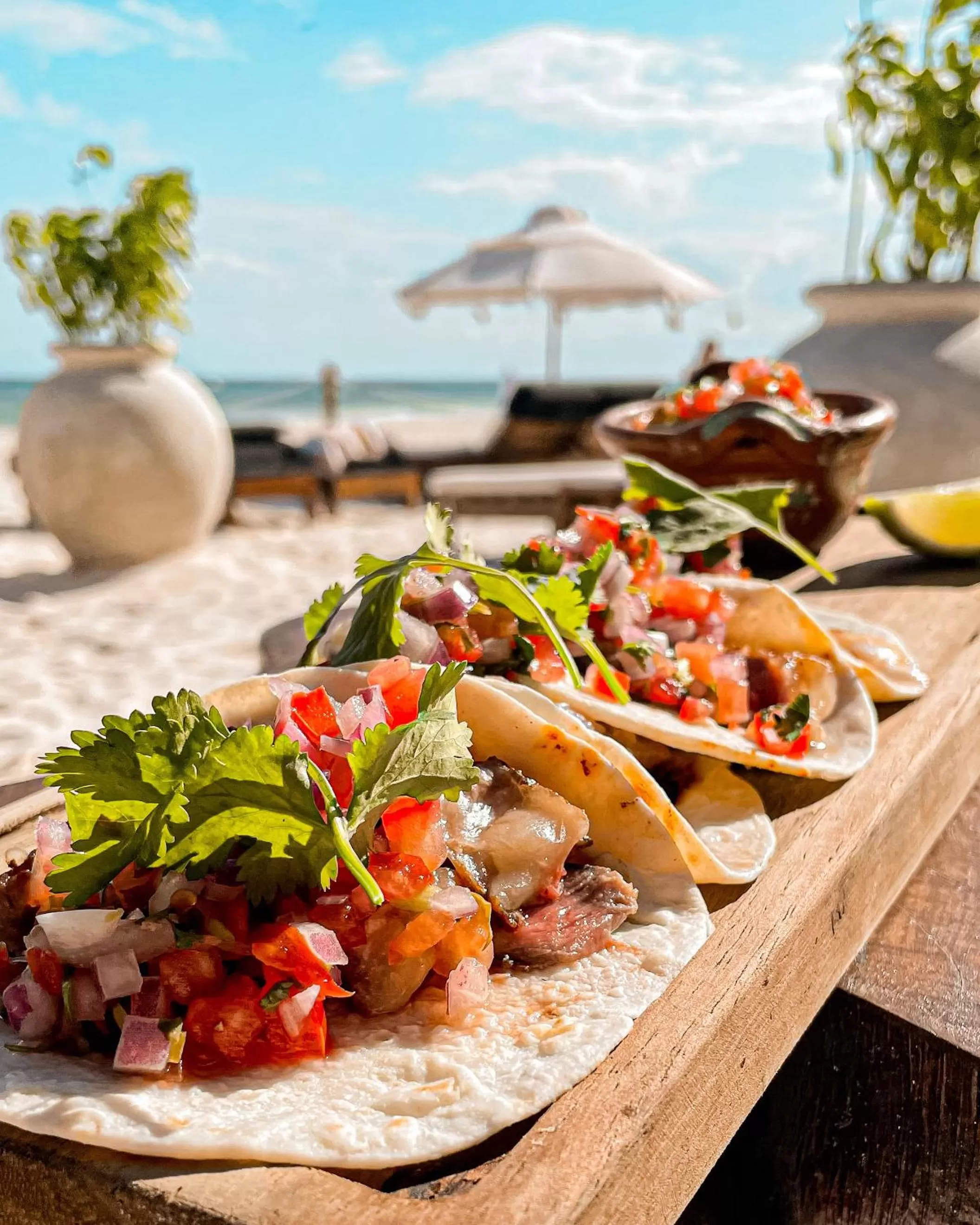 Food in Hotelito Azul