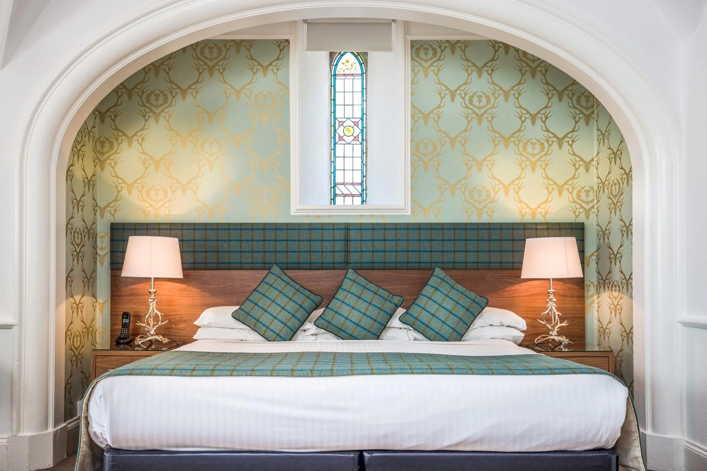 Bedroom, Bed in Craigmonie Hotel Inverness by Compass Hospitality