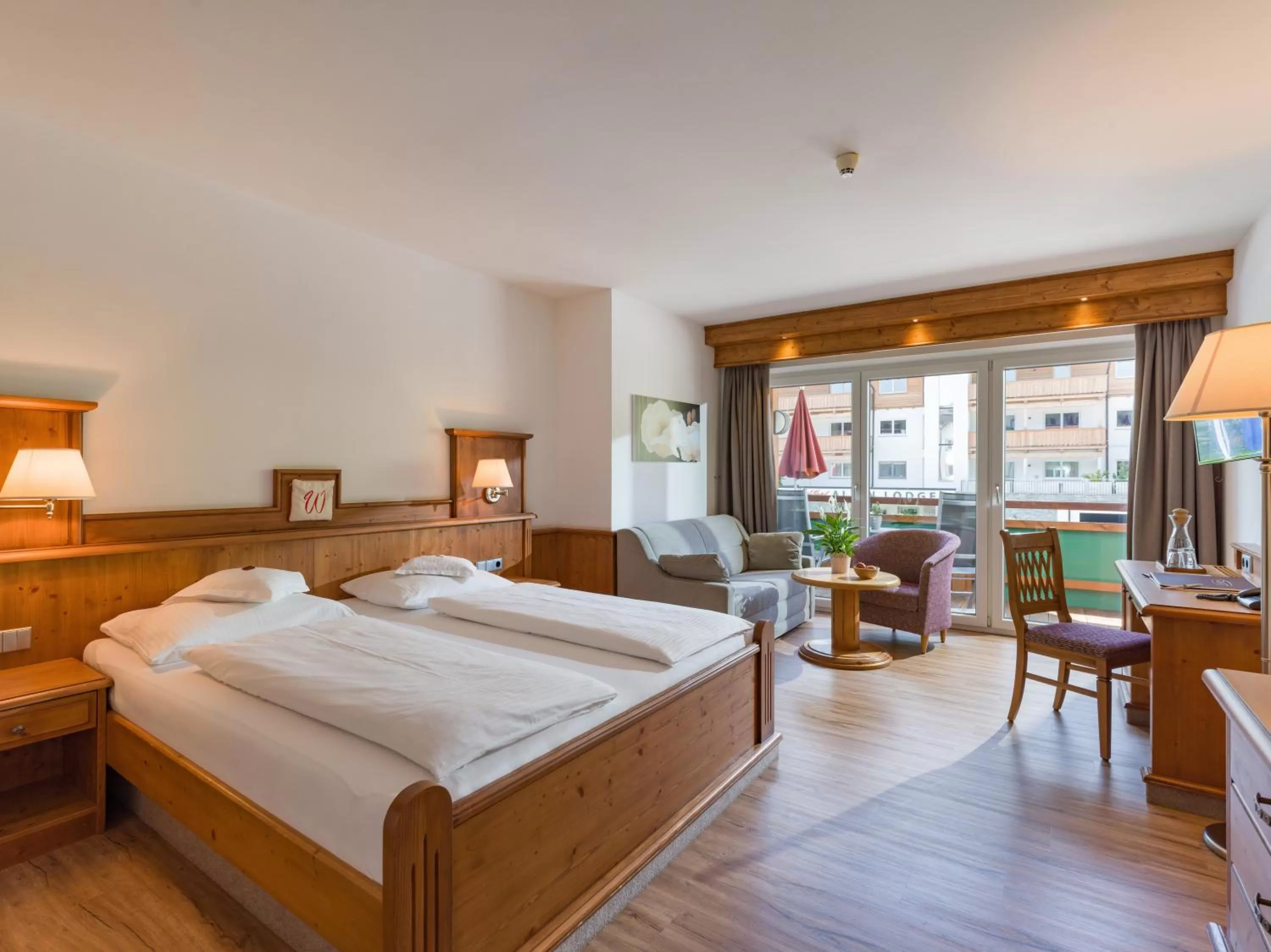 Bed in Hotel Der Wastlhof - direkt an der Skipiste Wellness & Spa