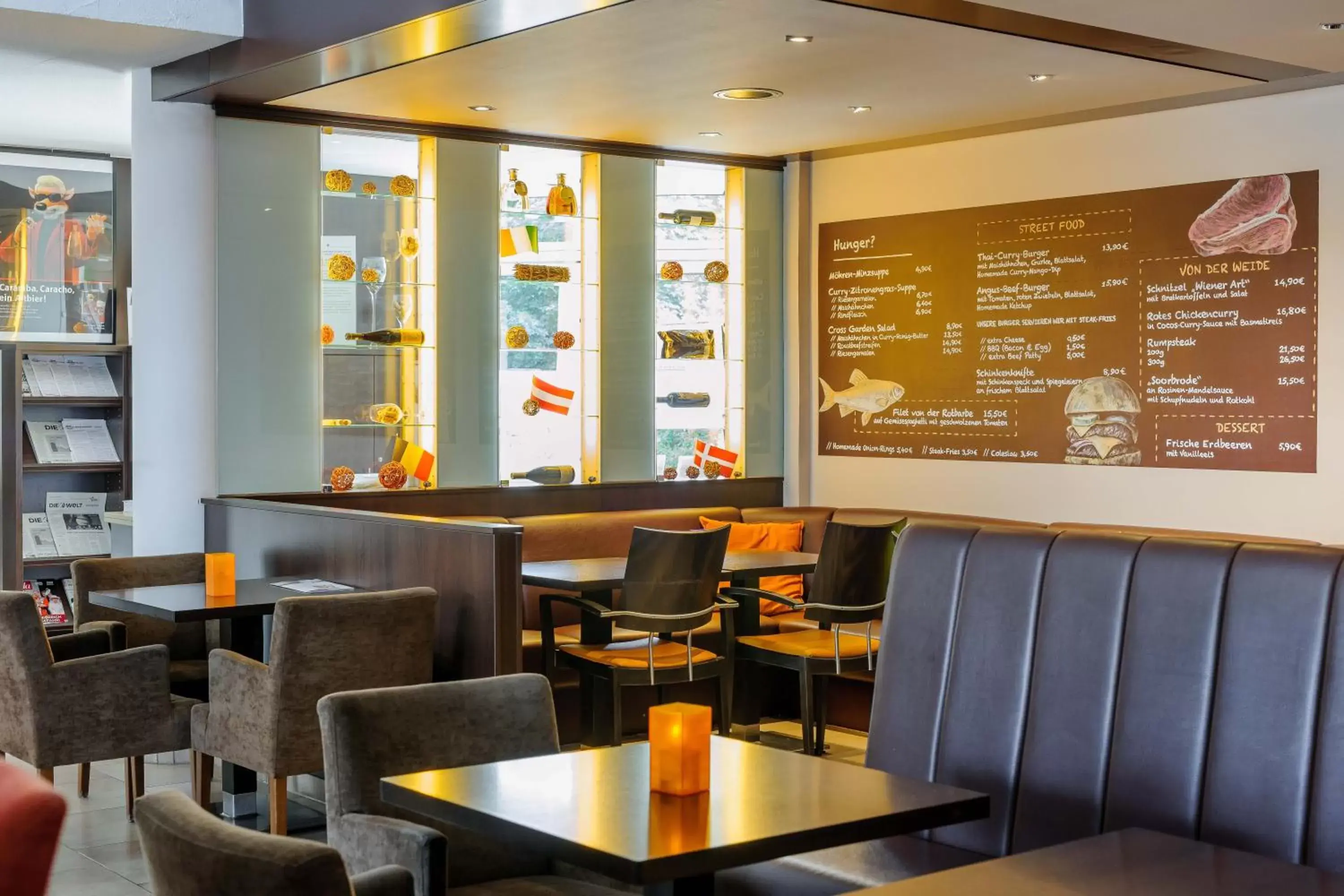 Lounge or bar, Restaurant/Places to Eat in Mercure Hotel Düsseldorf Ratingen