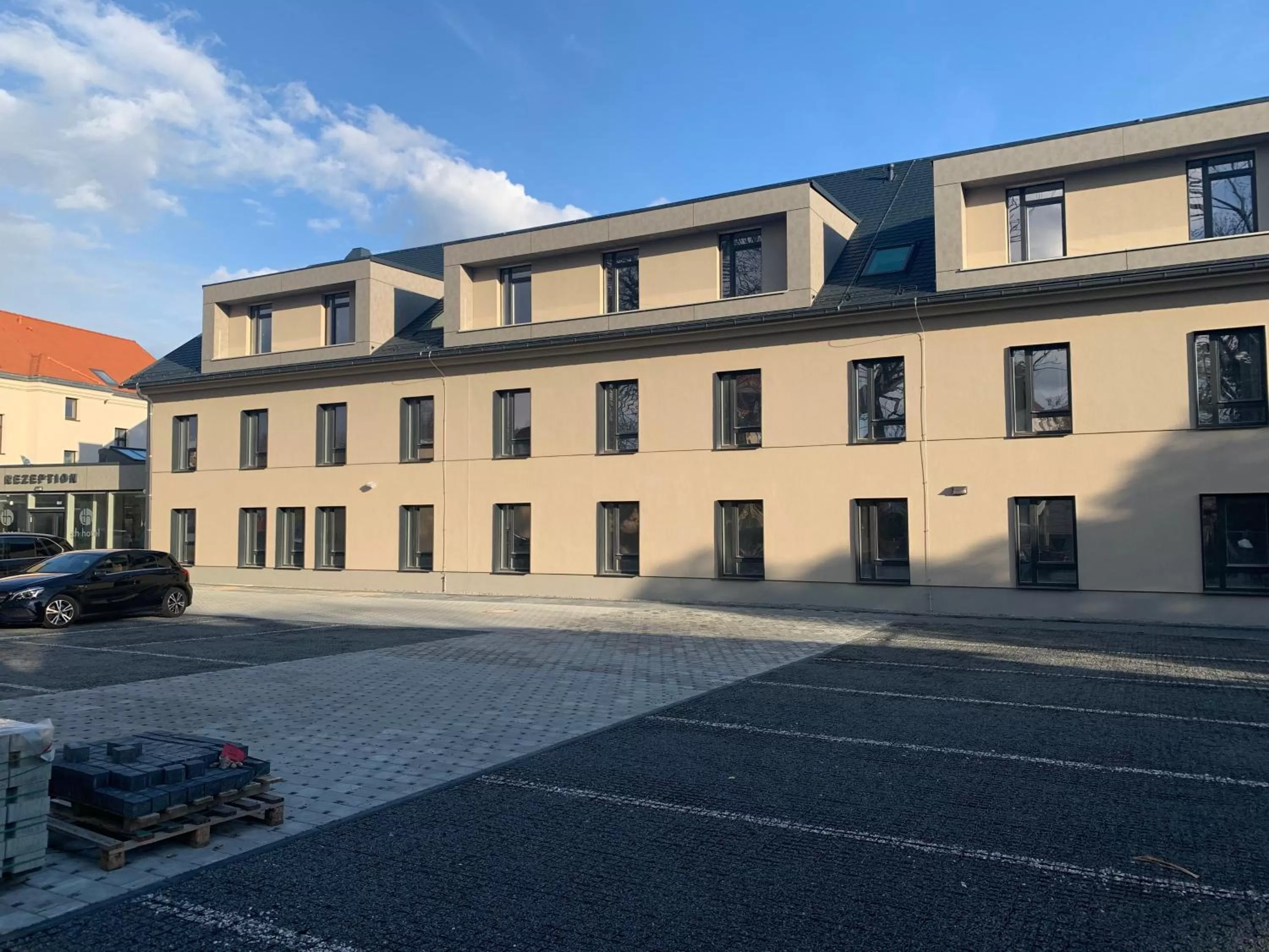 Property building in th Hotel Leipzig Messe