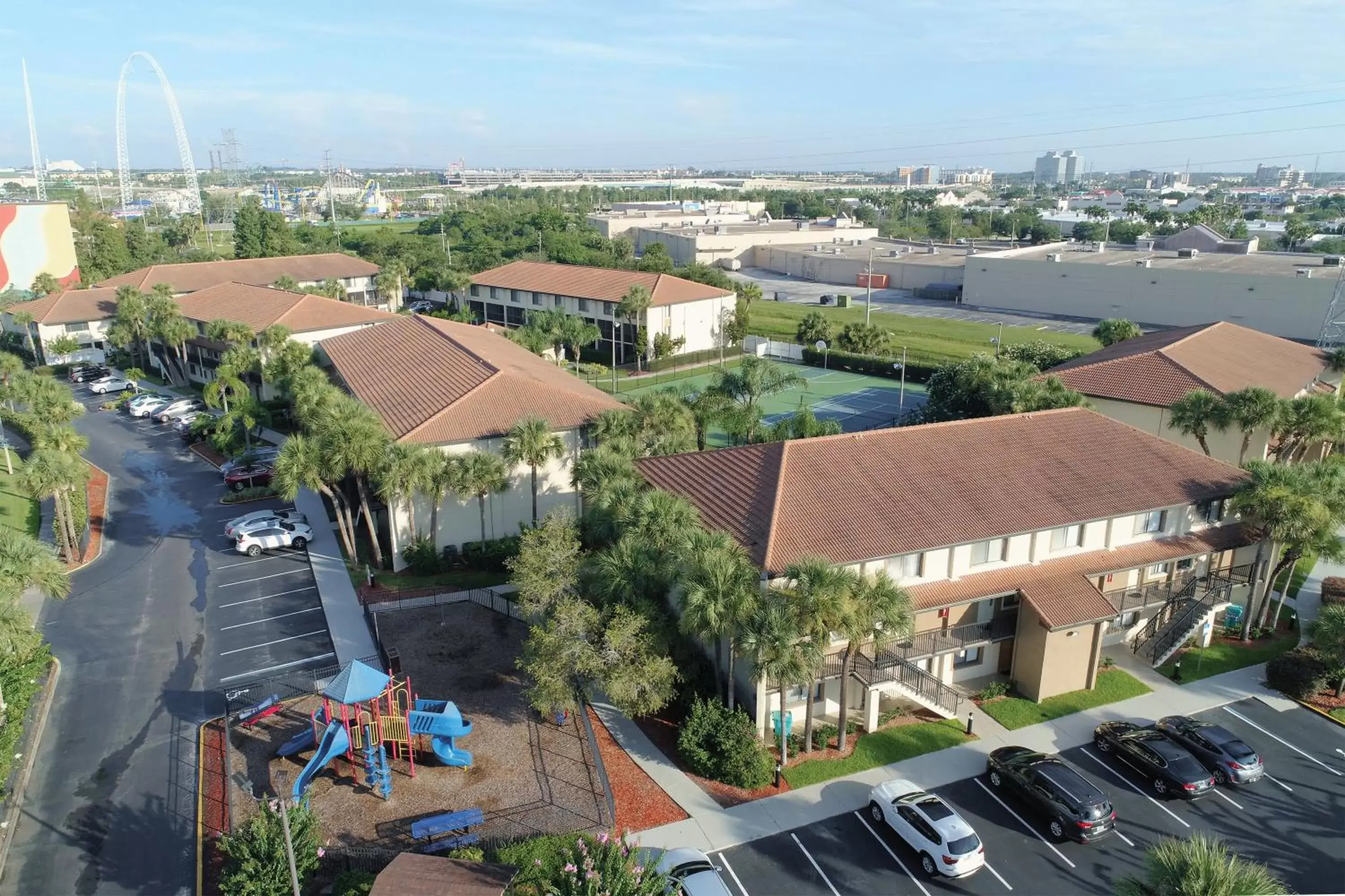 Property building, Bird's-eye View in Club Wyndham Orlando International