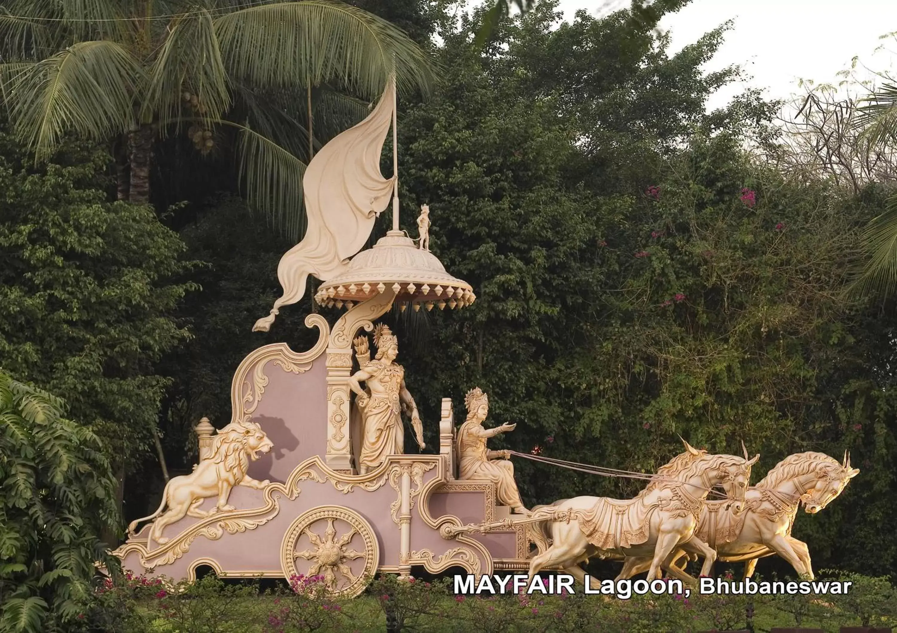 Decorative detail in Mayfair Lagoon Hotel