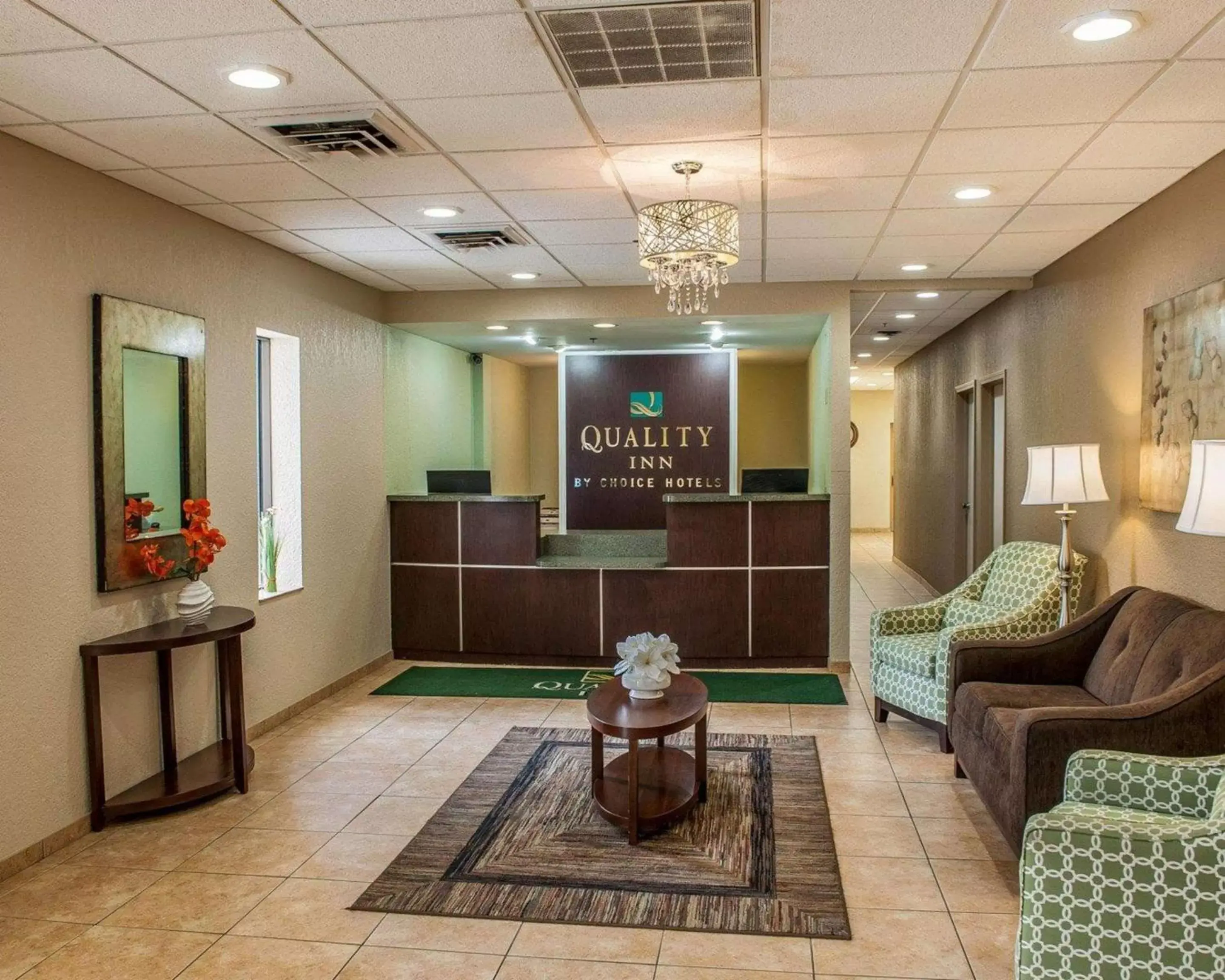 Lobby or reception, Lobby/Reception in Quality Inn Huntingburg