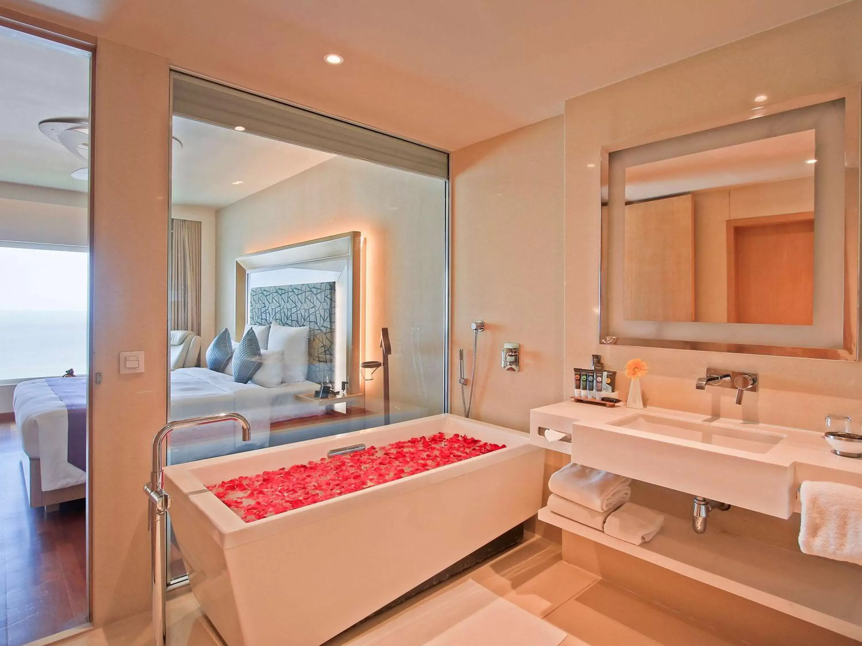 Photo of the whole room, Bathroom in Novotel Visakhapatnam Varun Beach