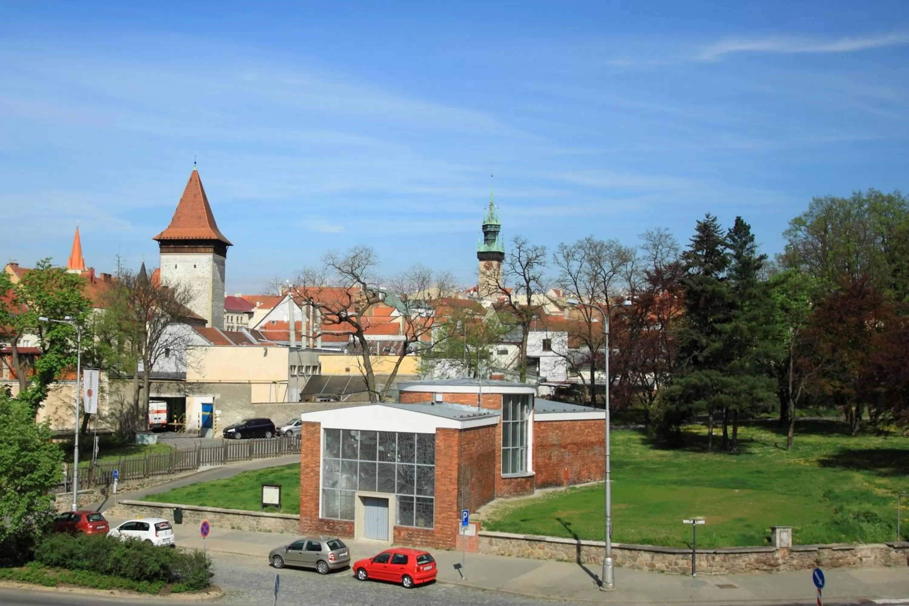 City view in Hotel U Divadla