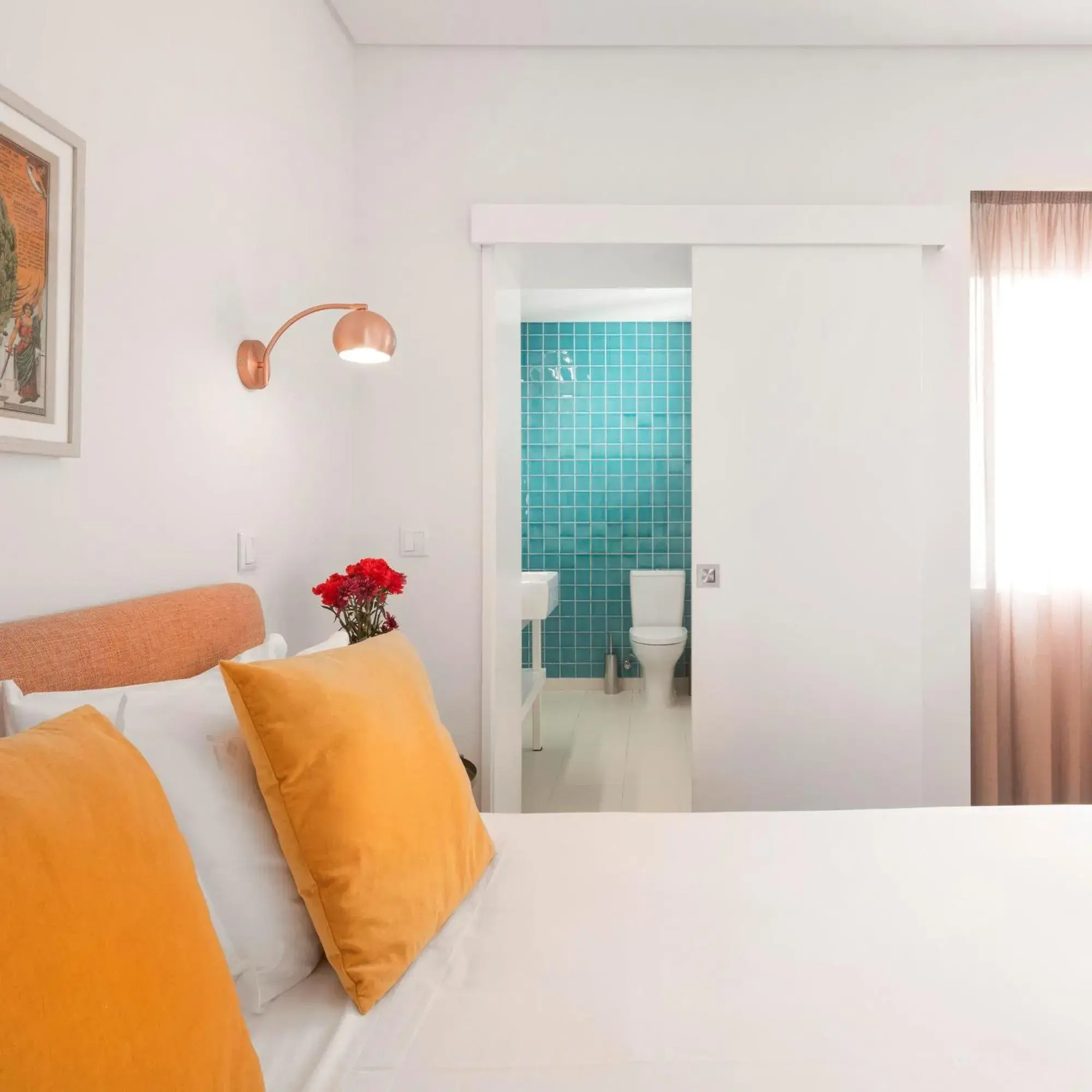 Bedroom, Bed in Lisbon Serviced Apartments - Avenida