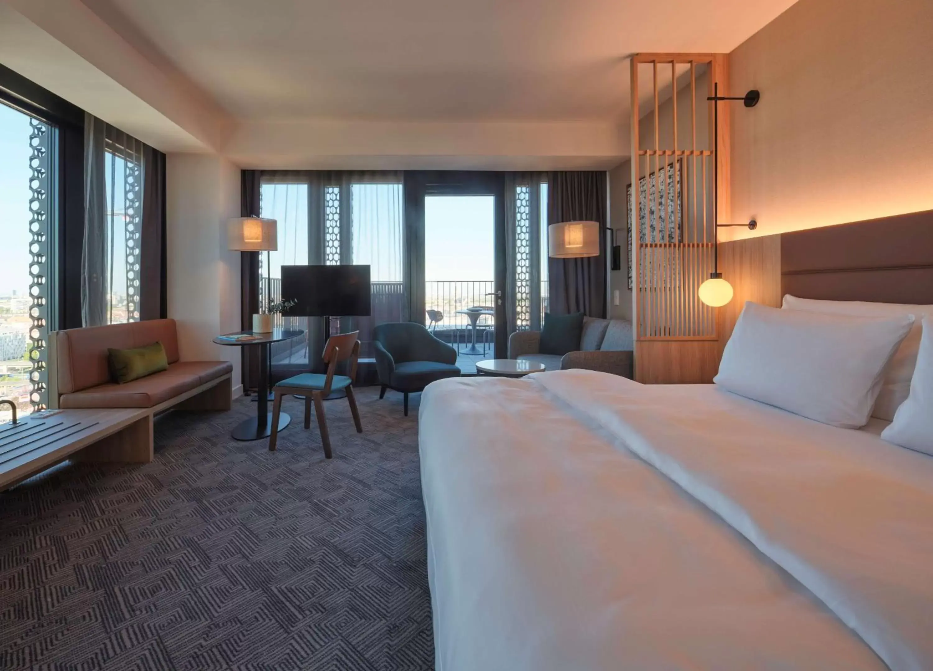 Bedroom in Adina Apartment Hotel Munich