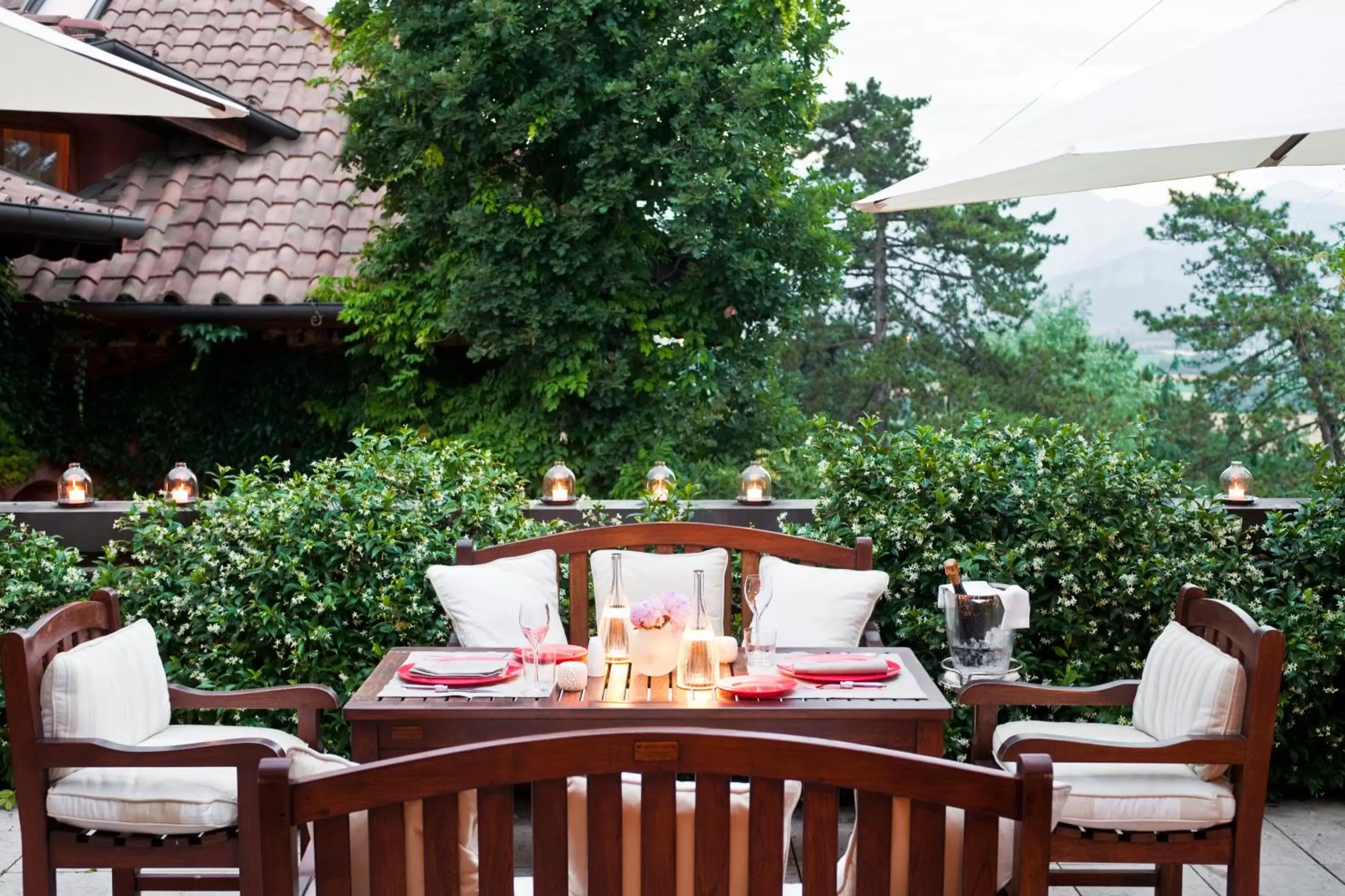 Balcony/Terrace in L'Albereta Relais & Chateaux