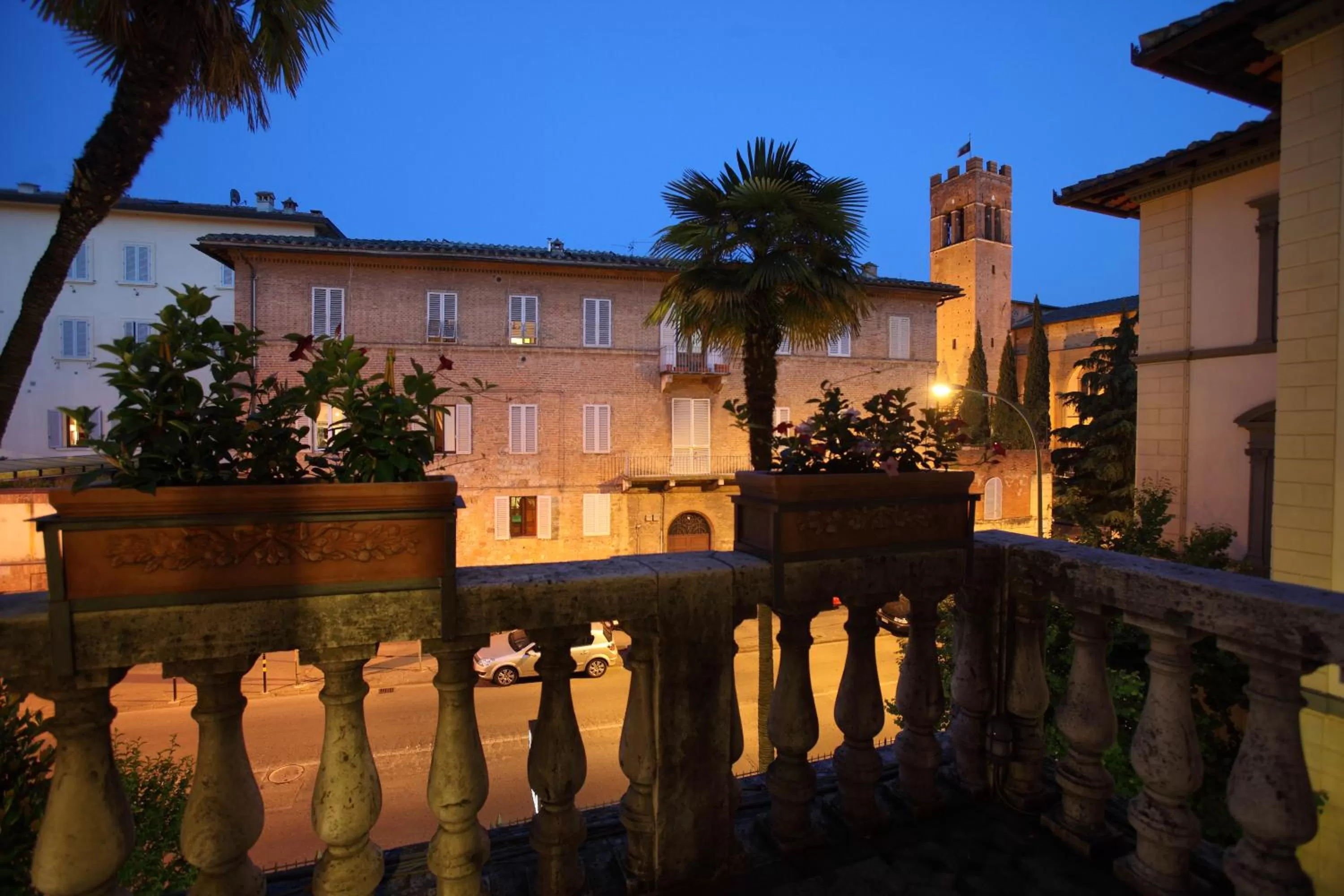 Balcony/Terrace in Albergo Chiusarelli