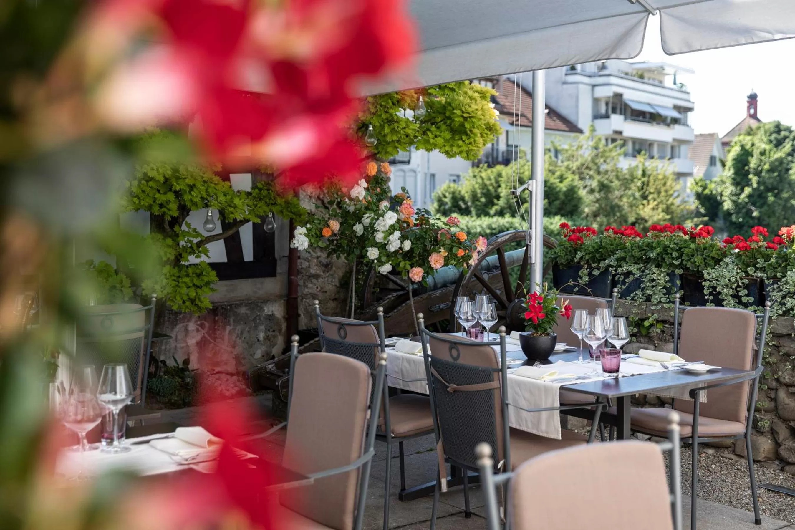 Balcony/Terrace in Hotel de Charme Römerhof